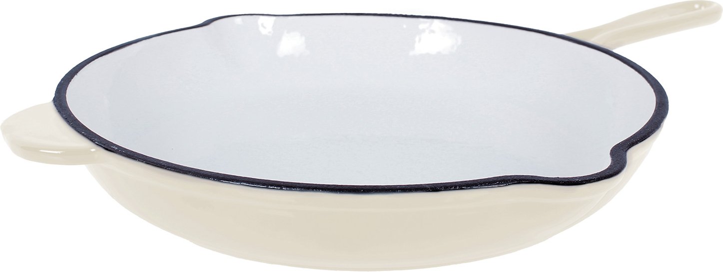 ECHTWERK Gusseisen Bratpfanne (Creme)