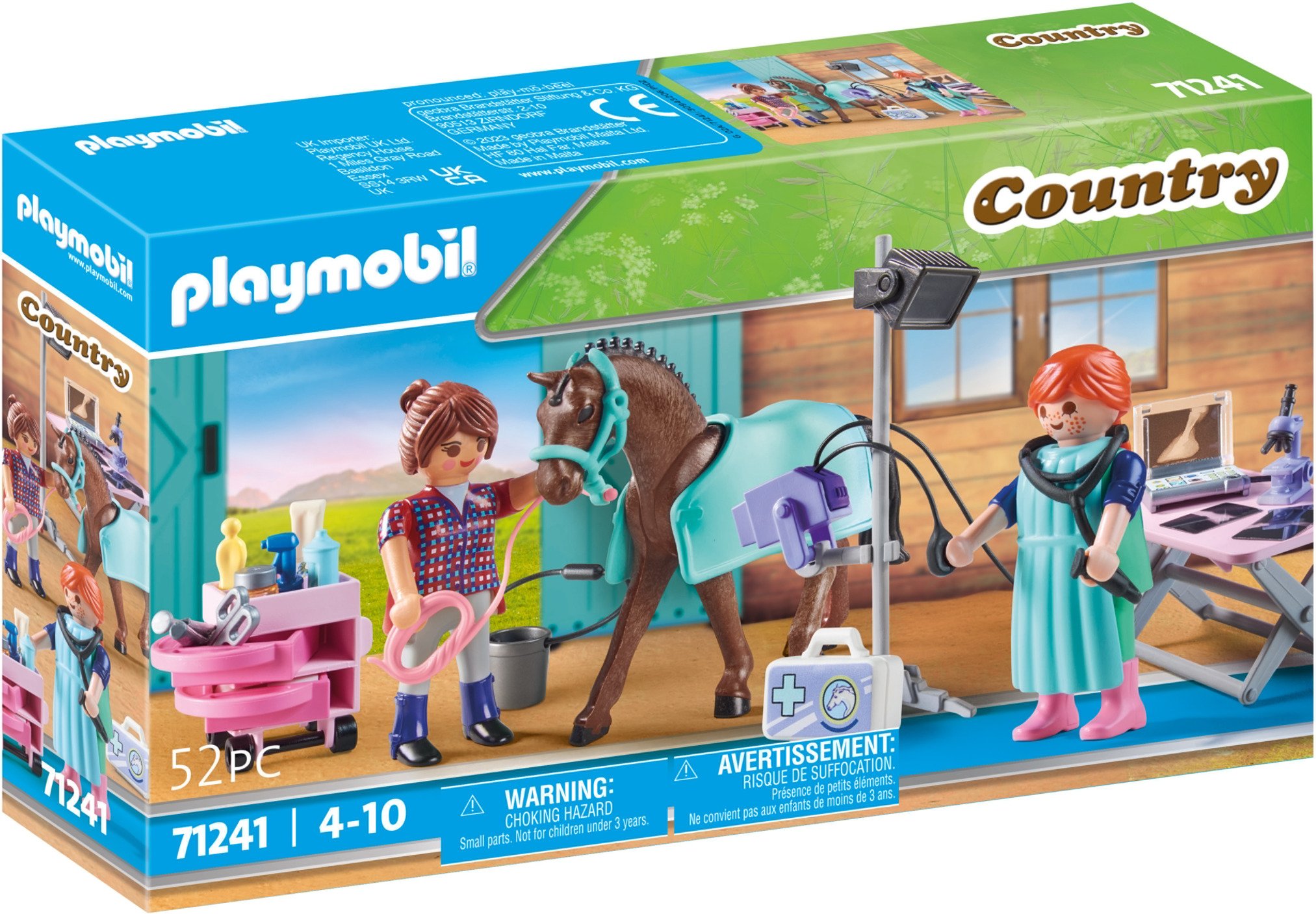 Playmobil 71241 »Tierärztin für Pferde«