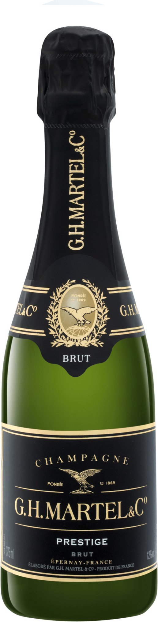 G.H. Martel Champagner Prestige Cuvée Brut 0,375-l-Flasche, Champagner