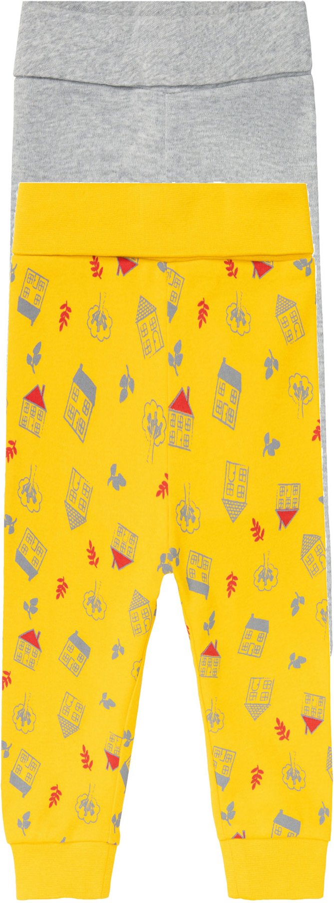 lupilu® Baby Jogginghose (gelb/grau, 62/68)