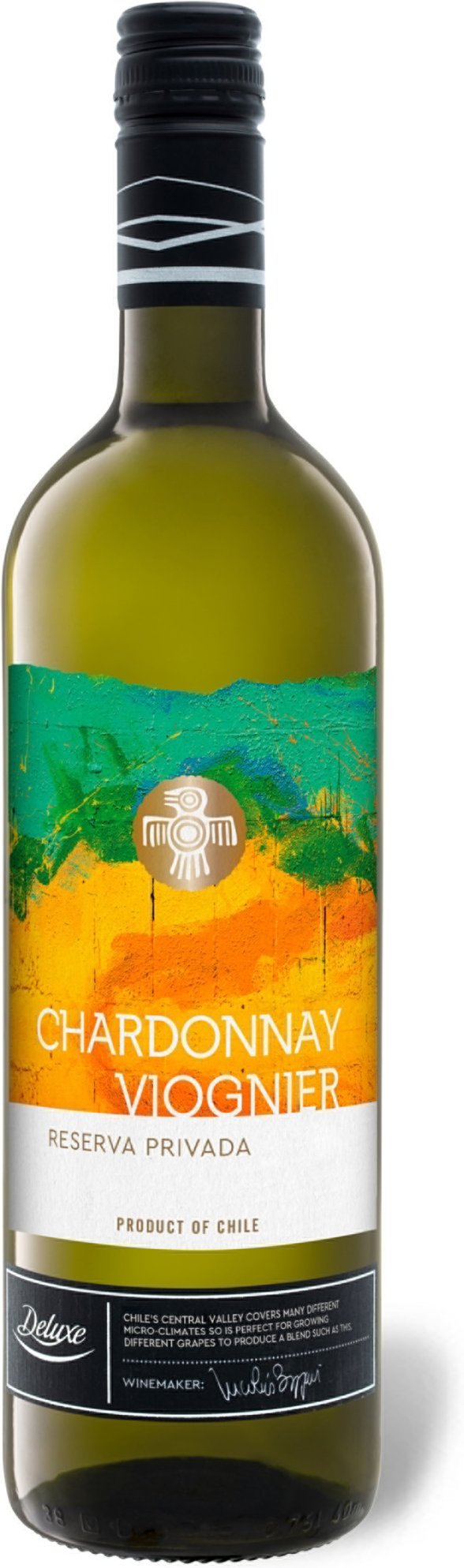 VIAJERO Chardonnay-Viognier Reserva Privada Valle Central trocken vegan, Weißwein 2024