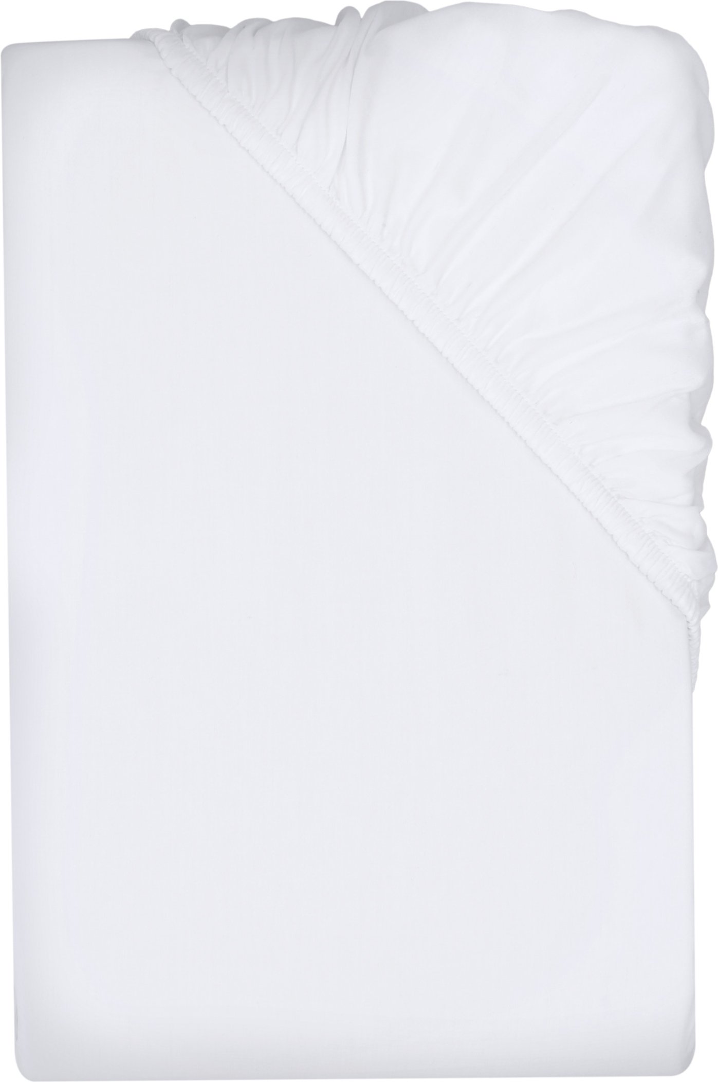 LIVARNO® Spannbettlaken Satin 140-160x200x27cm (Weiß)