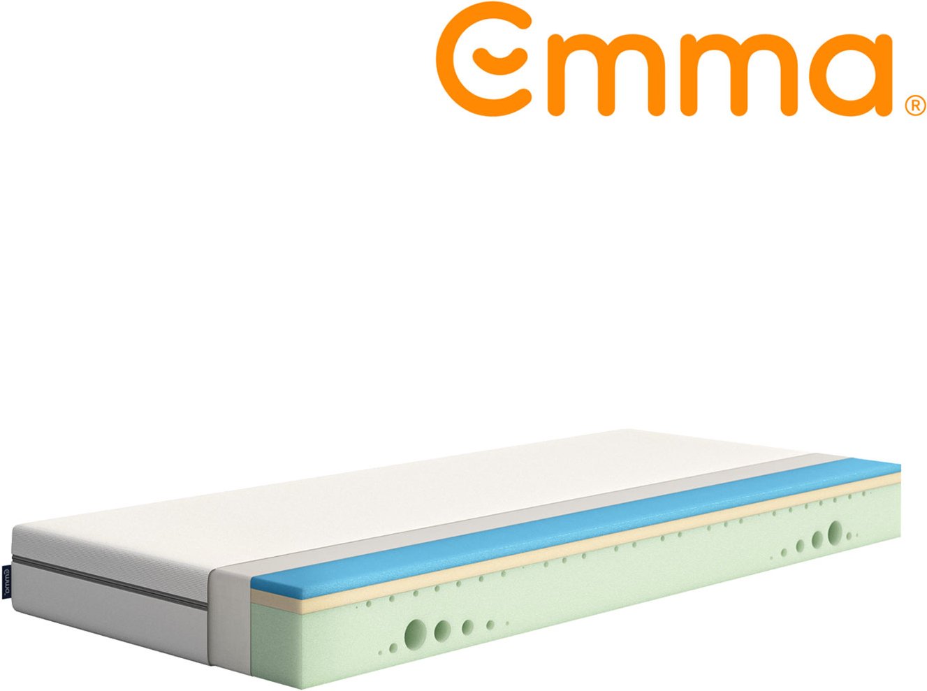 Matratze »Emma One«, ergonomisch, atmungsaktiv (Hart, 90 X 200 CM)