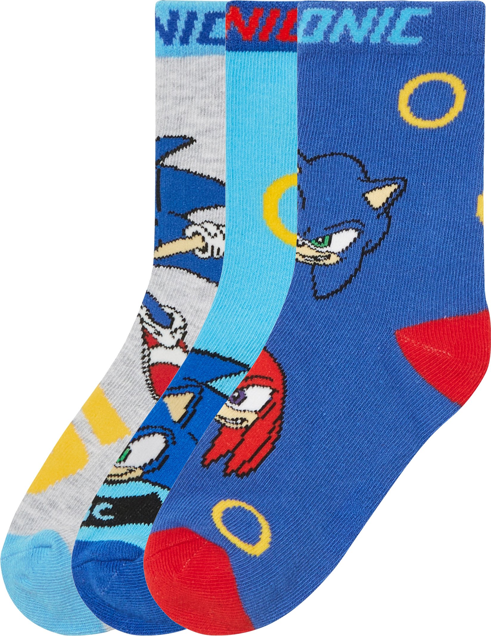 Thumbnail - Kleinkinder Socken, 3 Stück (SONIC, 19-22)