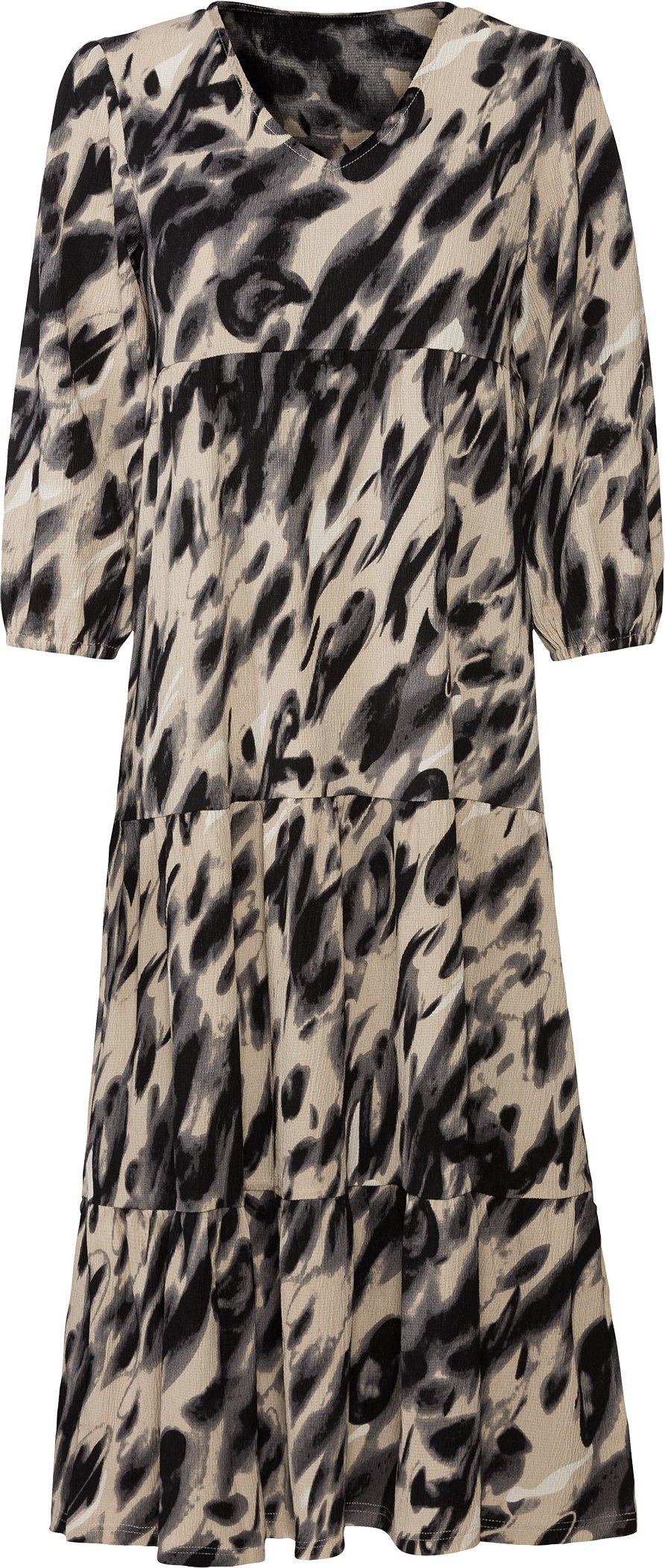 esmara® Damen Kleid (Gemustert, XS(32/34))