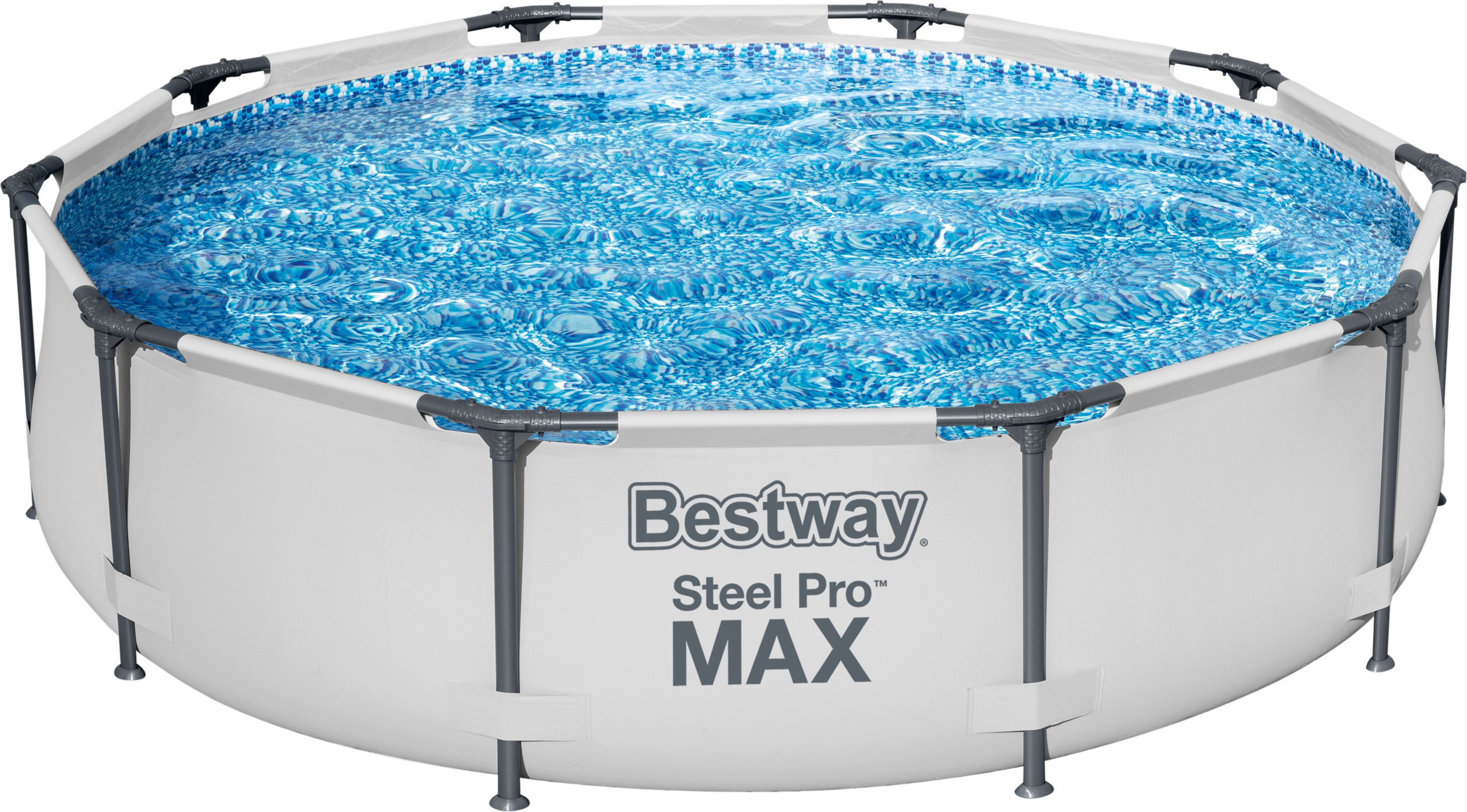 Bestway Steel Pro MAX™ Frame Pool Set mit Filterpumpe, ca. Ø 305 x 76 cm