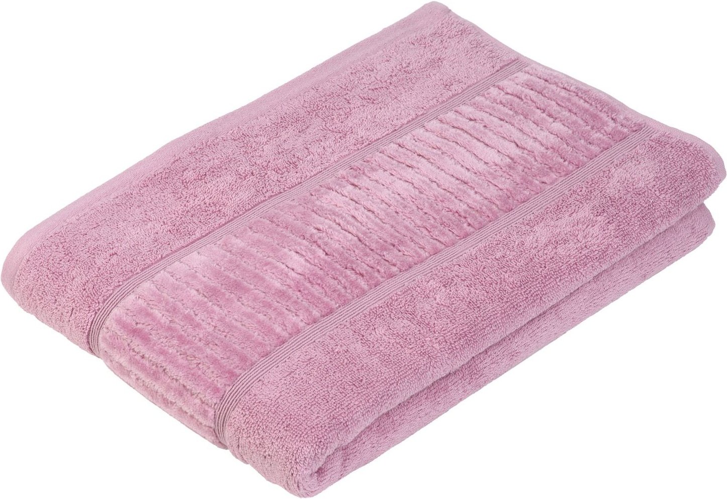 Gözze Badetuch Bio 100 x 150 cm (Altrosa)