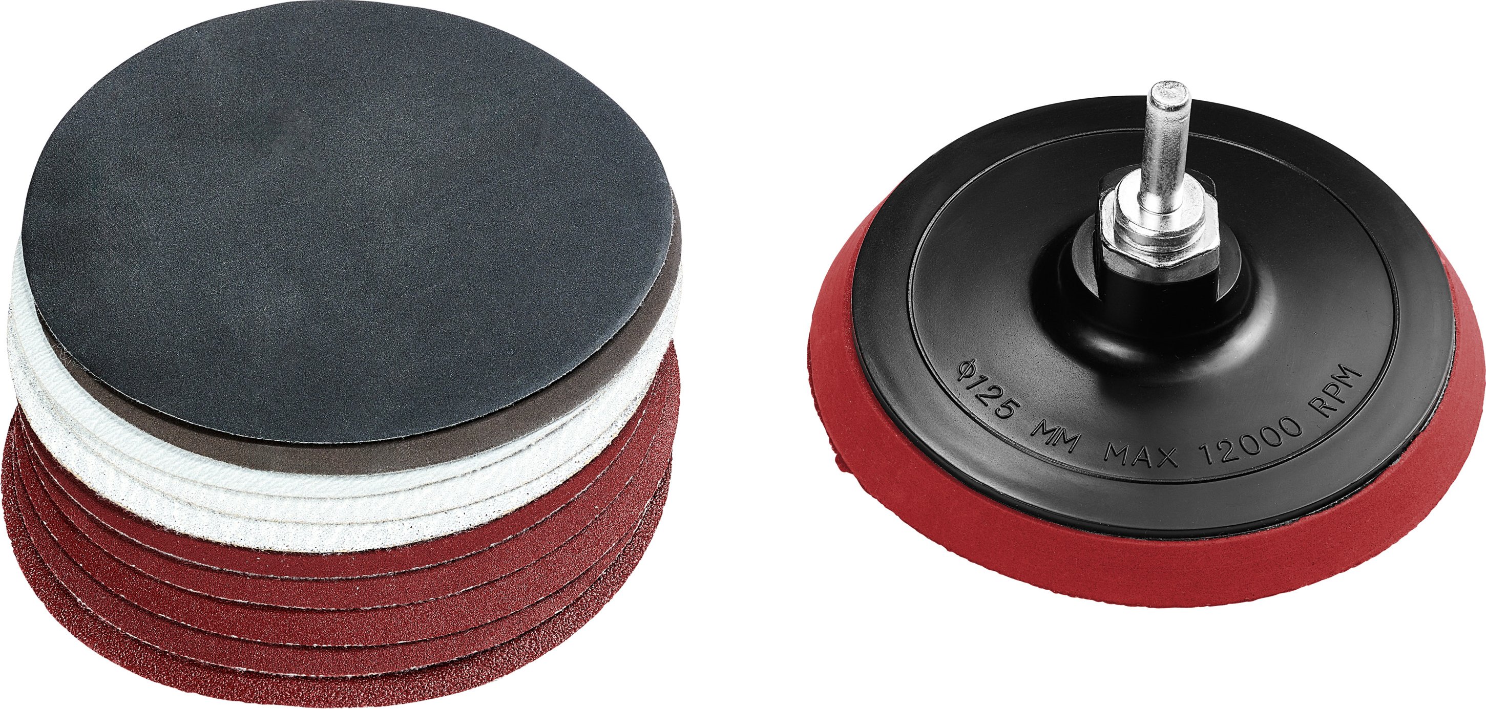 PARKSIDE® Winkelschleiferzubehör (Schleifteller+Schleifpapier)