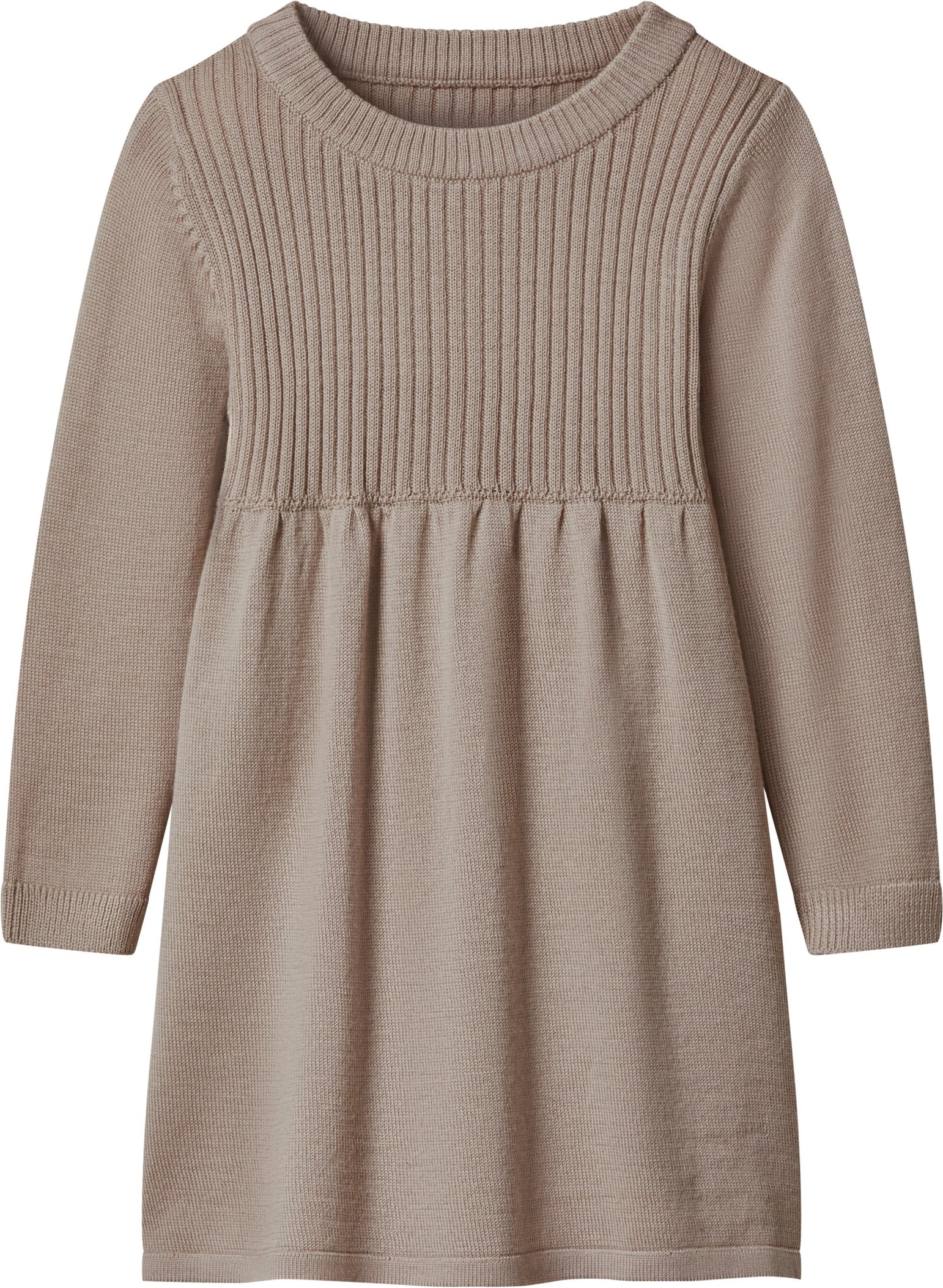 lupilu® Kinder Strickkleid (Beige, 110/116)