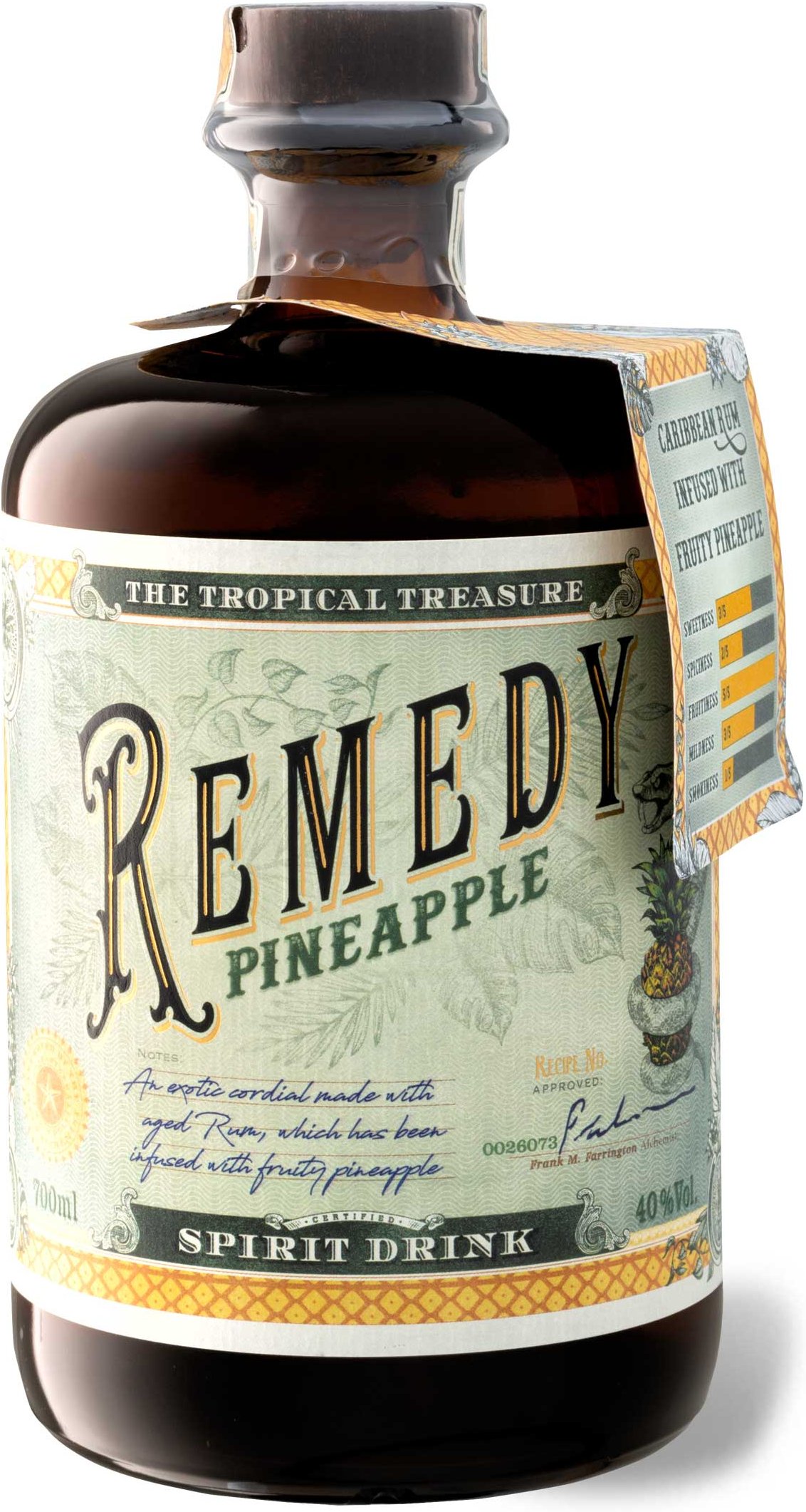Remedy Pineapple (Rum-Basis) 40% Vol