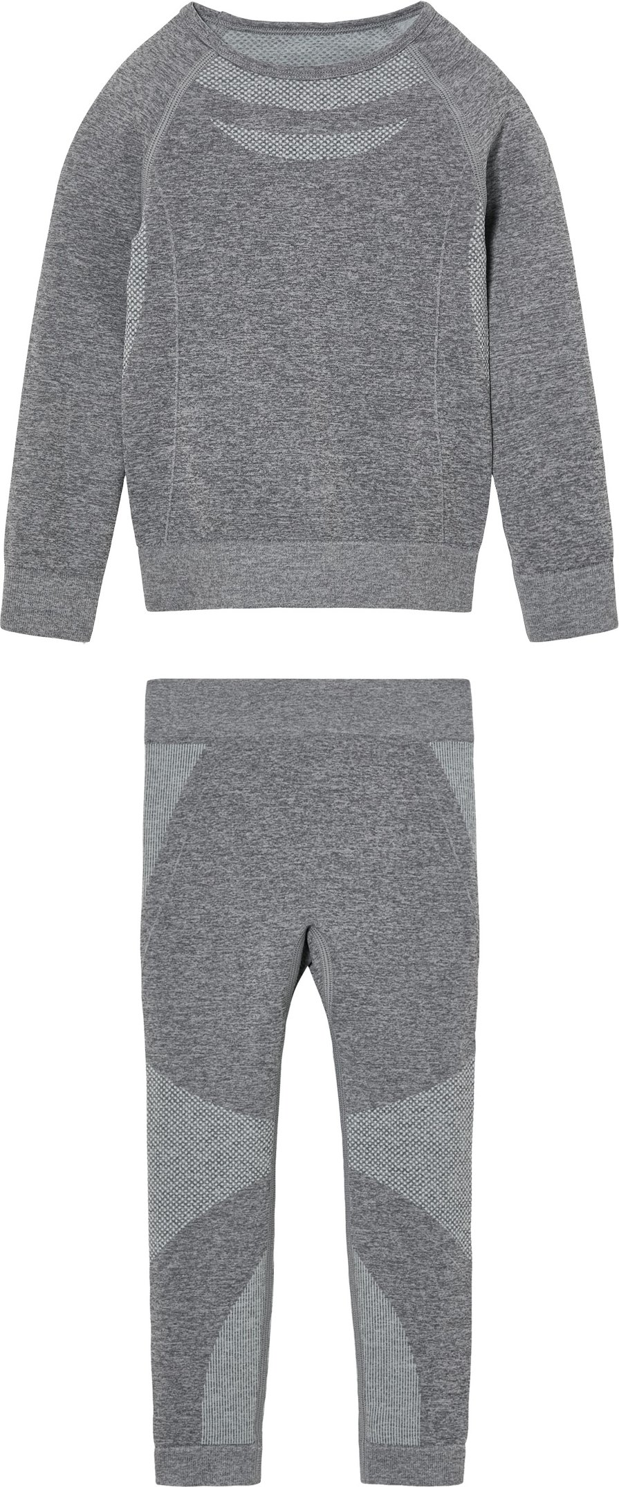 lupilu® Kleinkinder Mädchen Funktionsunterwäsche (Grau, 98/104)