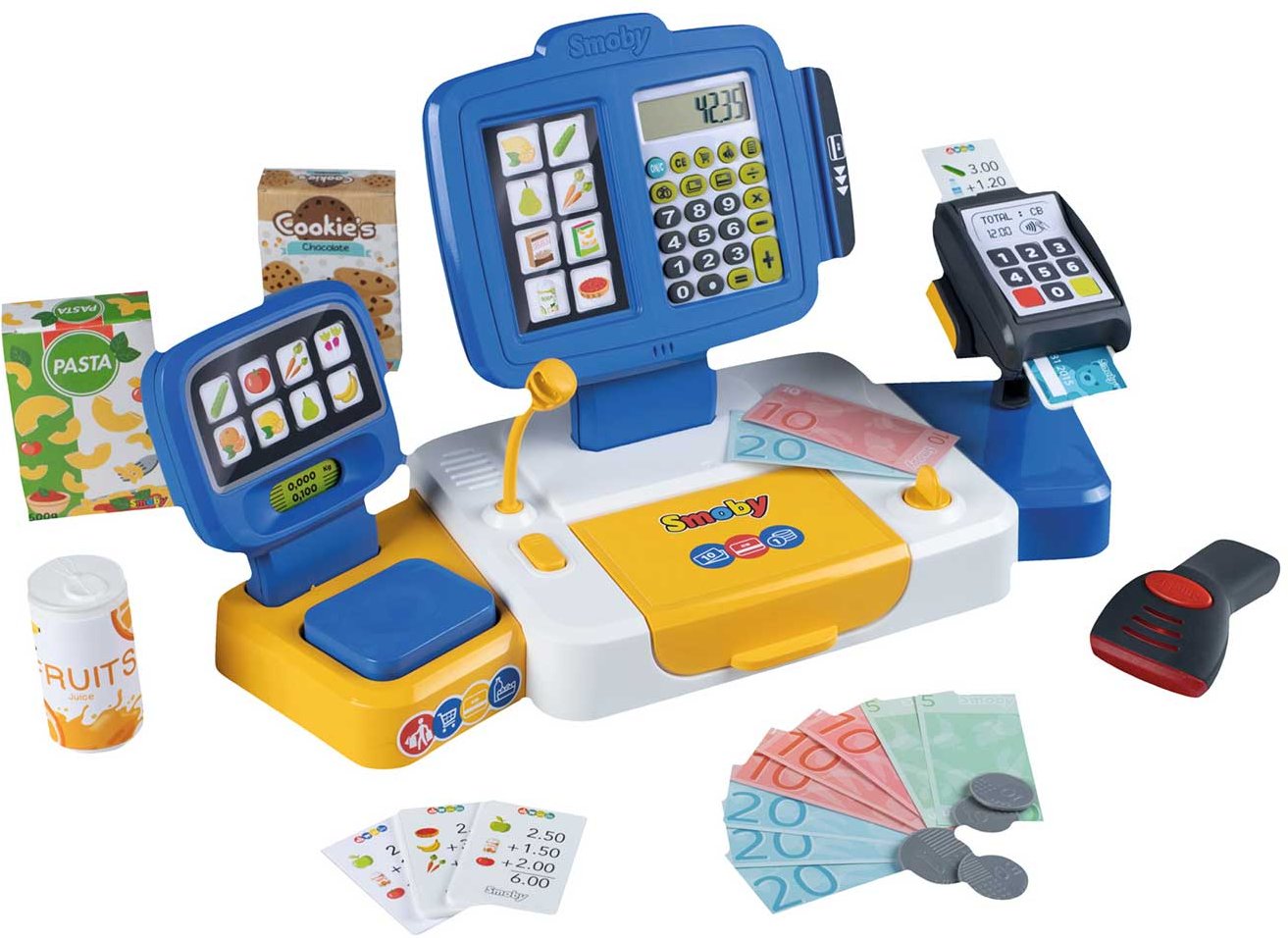 SMOBY Supermarktkasse XL, elektronisch, ab 3 Jahren