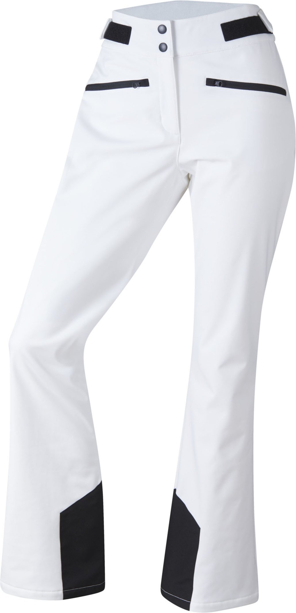 CRIVIT Damen Softshellhose Ski (Weiß, 40)