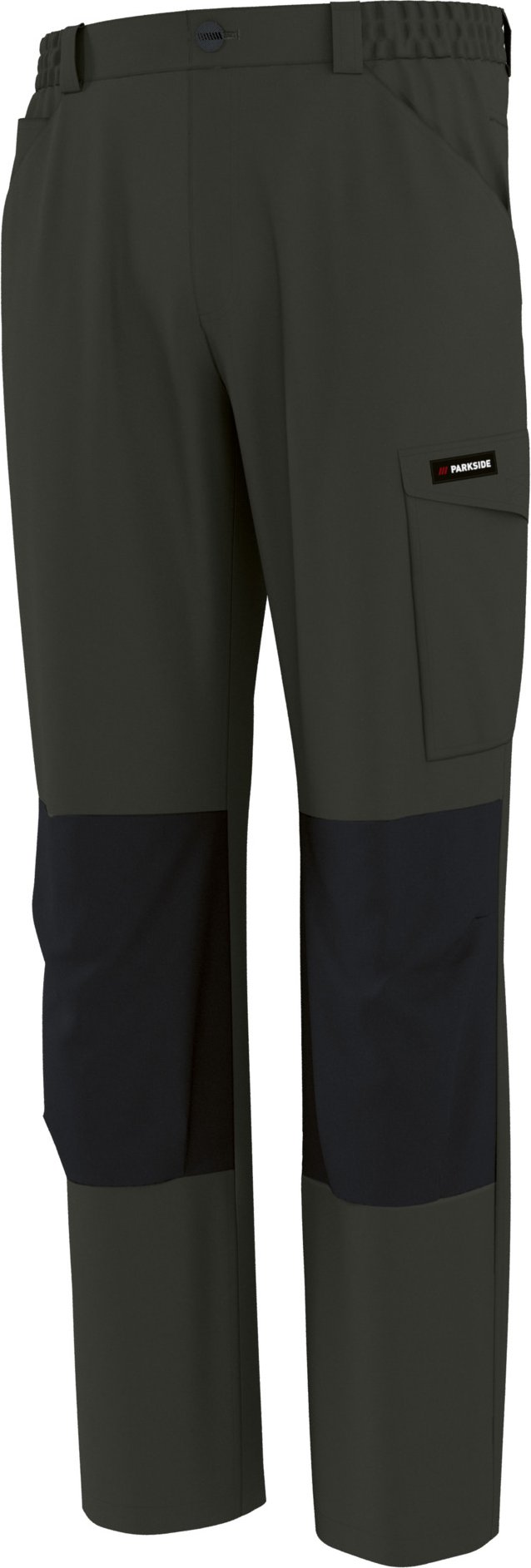 PARKSIDE® Herren Arbeitsbundhose Cargo (Dunkelgrün, 52)