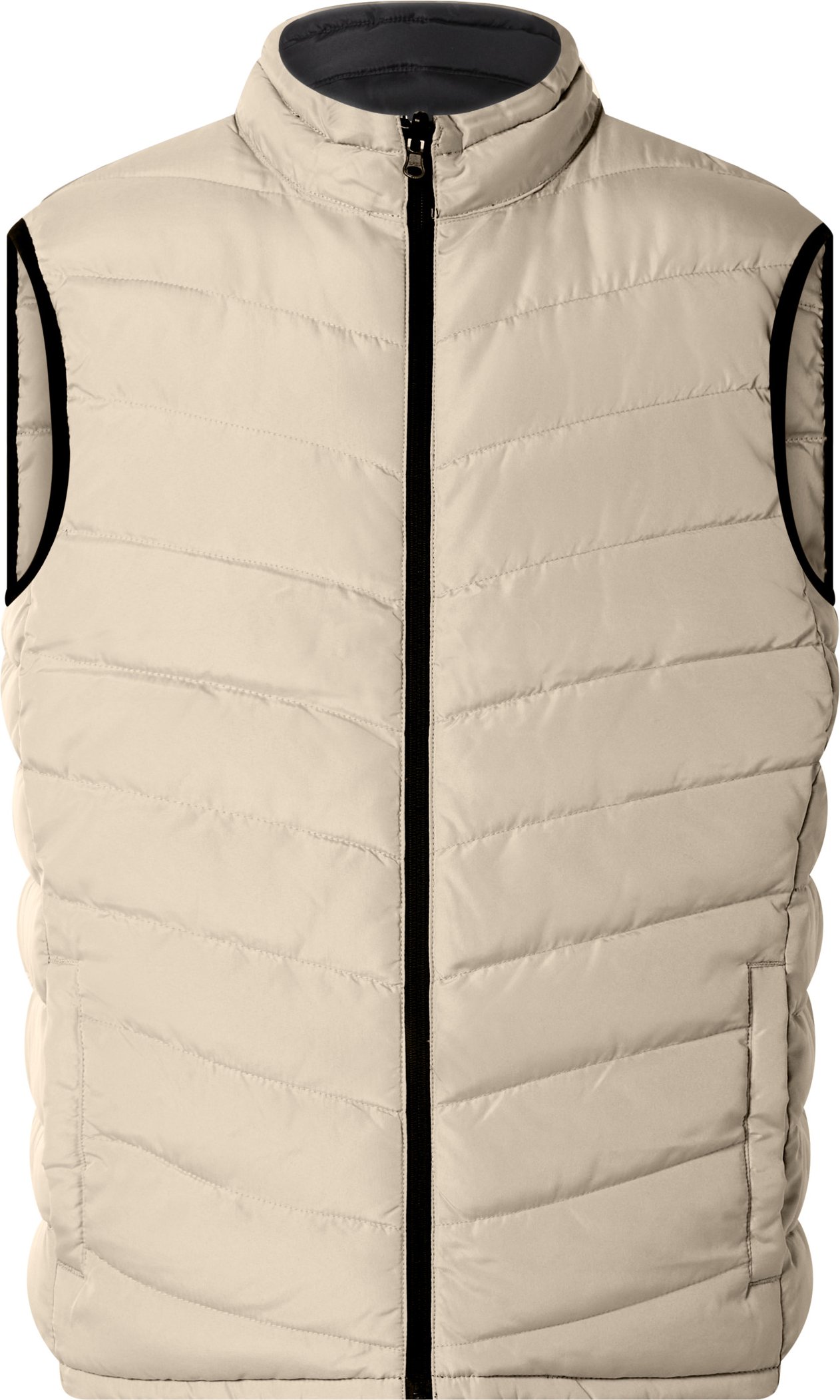 esmara Men Herren Wendeweste (schwarz/beige, M (48/50))