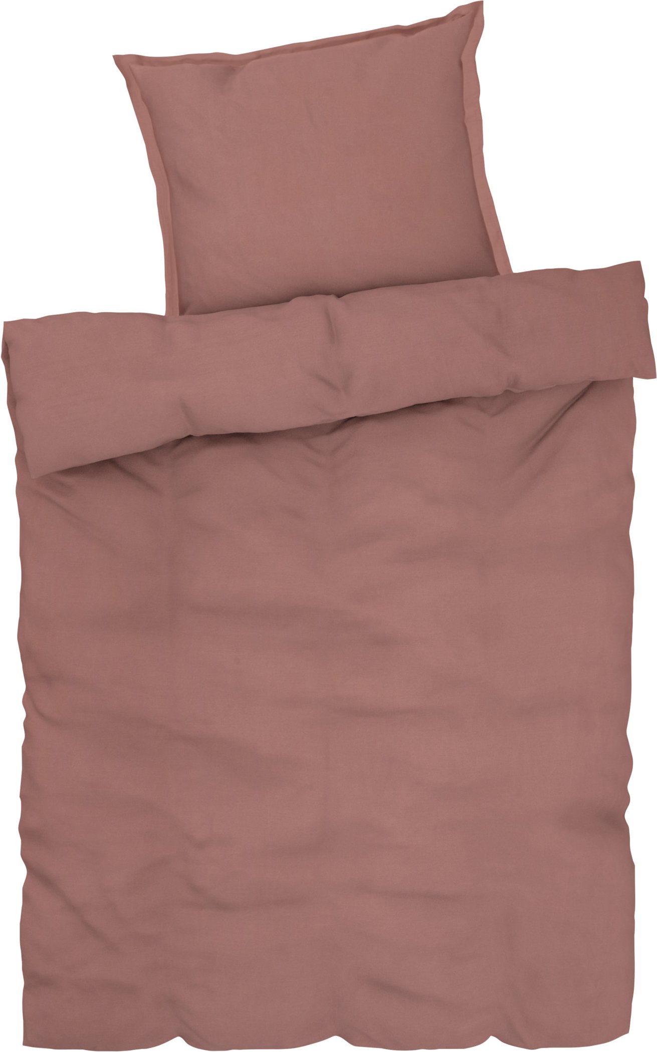 LIVARNO home Bettwäsche 155 x220 cm ( Achtung LV: OSDE) (Rost)