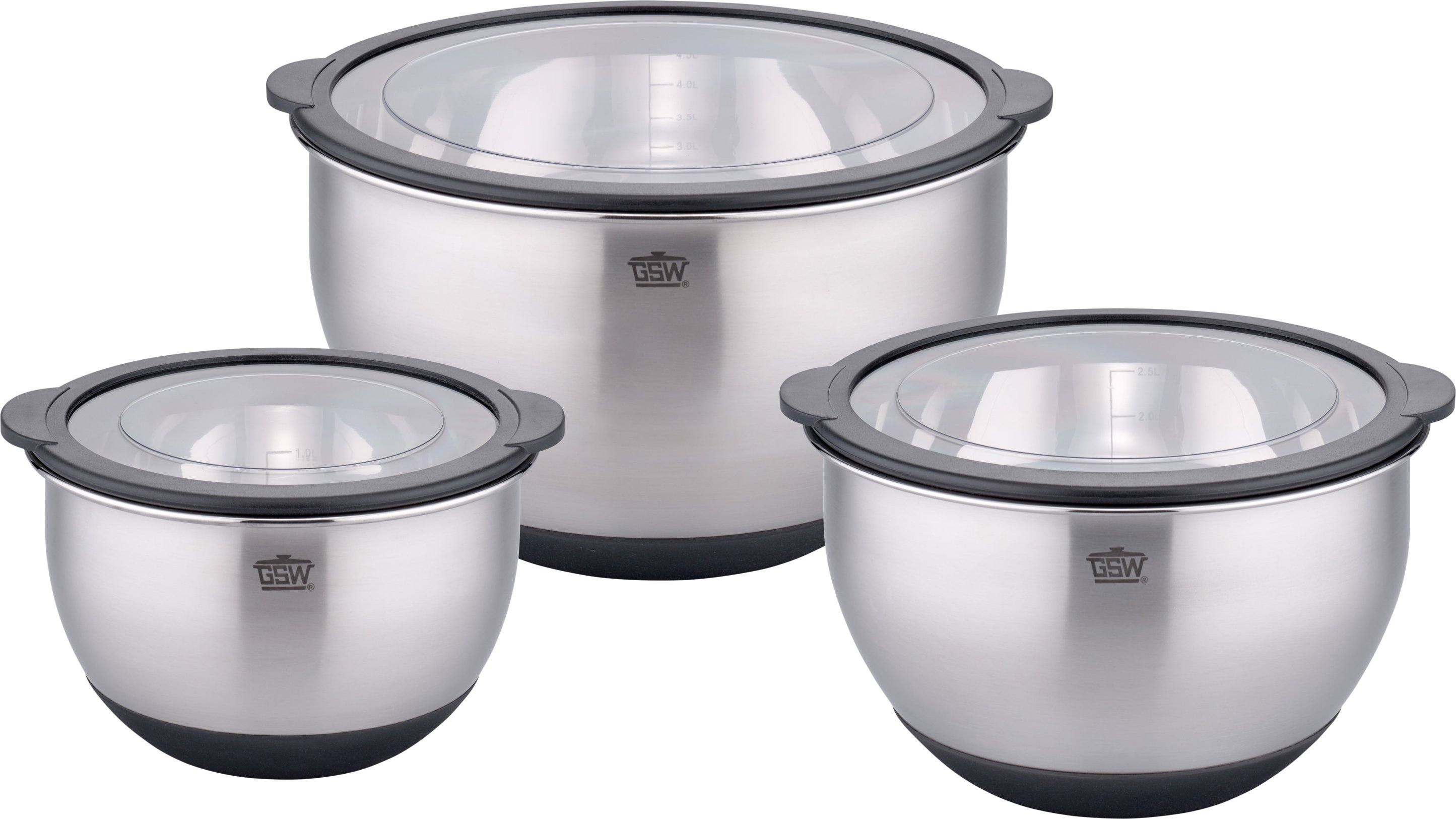 GSW Servierschüssel »Primo«, mit luftdichtem Deckel""