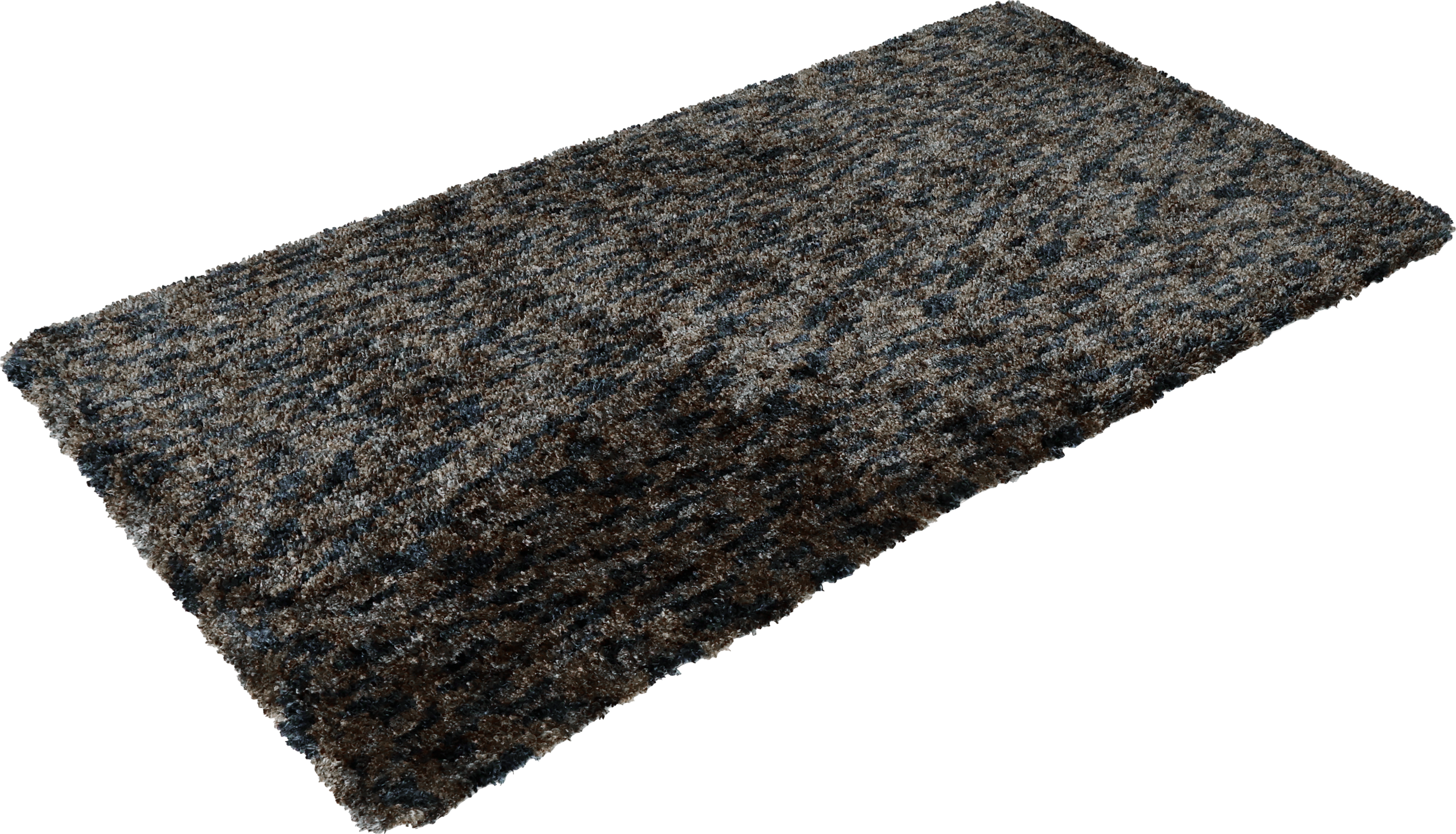 LIVARNO home Teppich Langflor, 80 x 150cm (Grau)