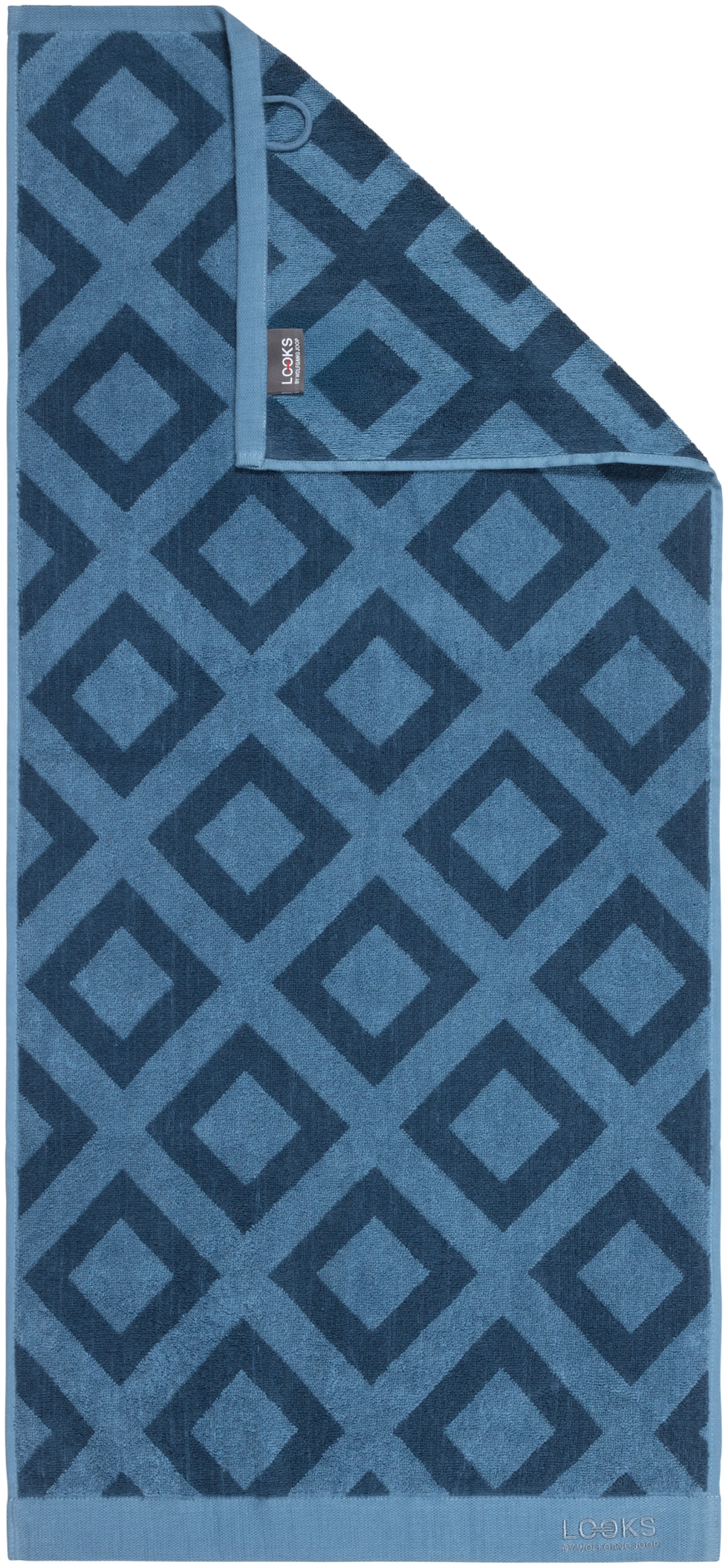 LOOKS by Wolfgang Joop Handtuch, 50 x 100 cm (Blau)