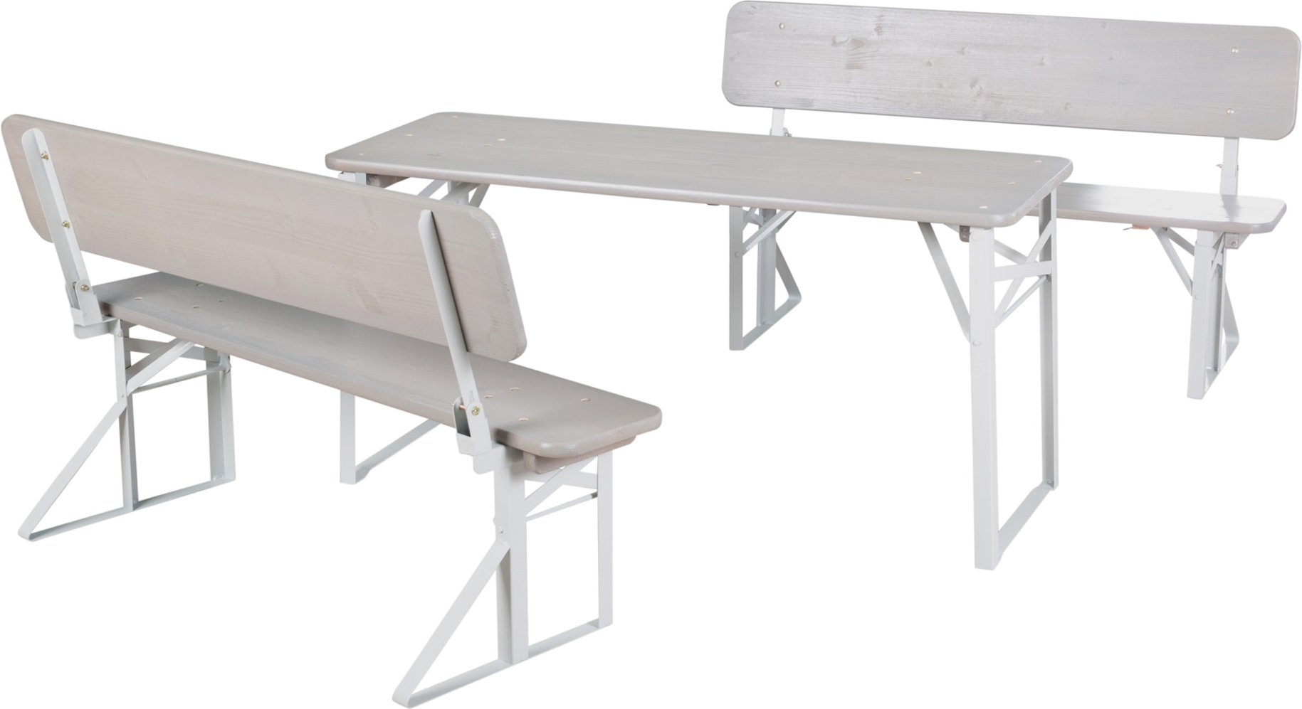 roba Kinderparty-Garnitur mit Lehne, aus FSC zertifiziertem Holz