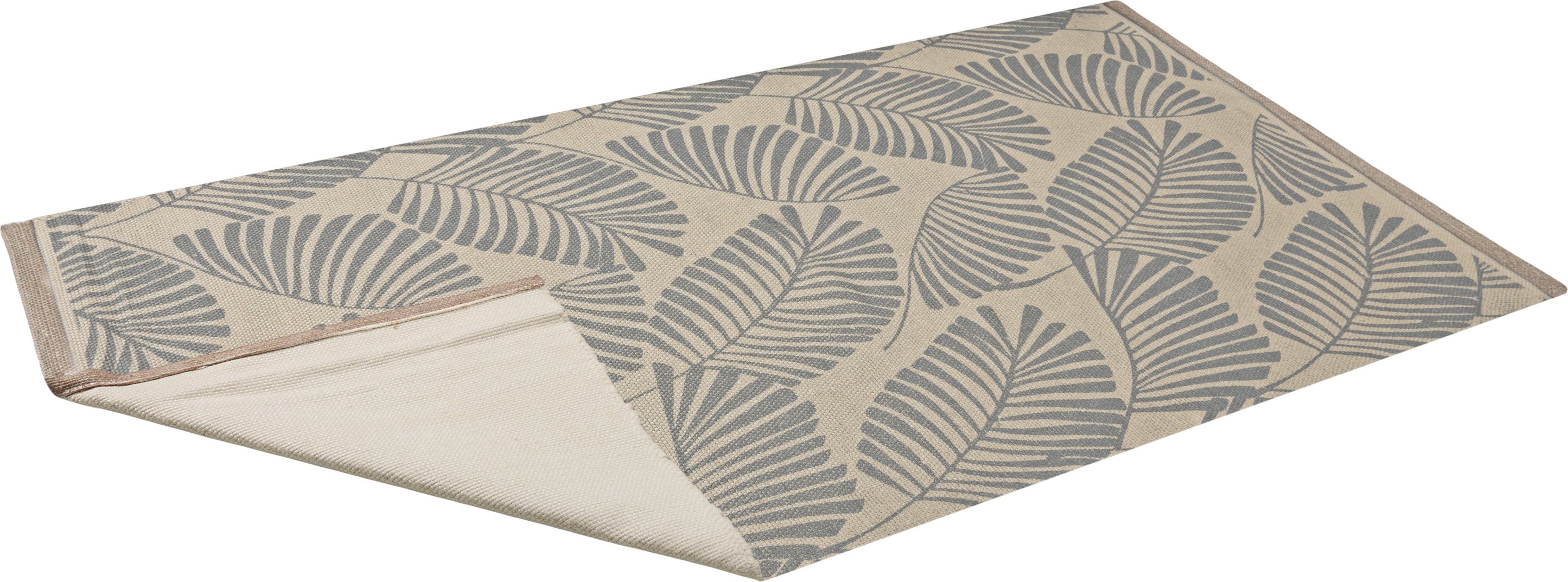 LIVARNO® Teppich, 80 x 150 cm (Blätter)