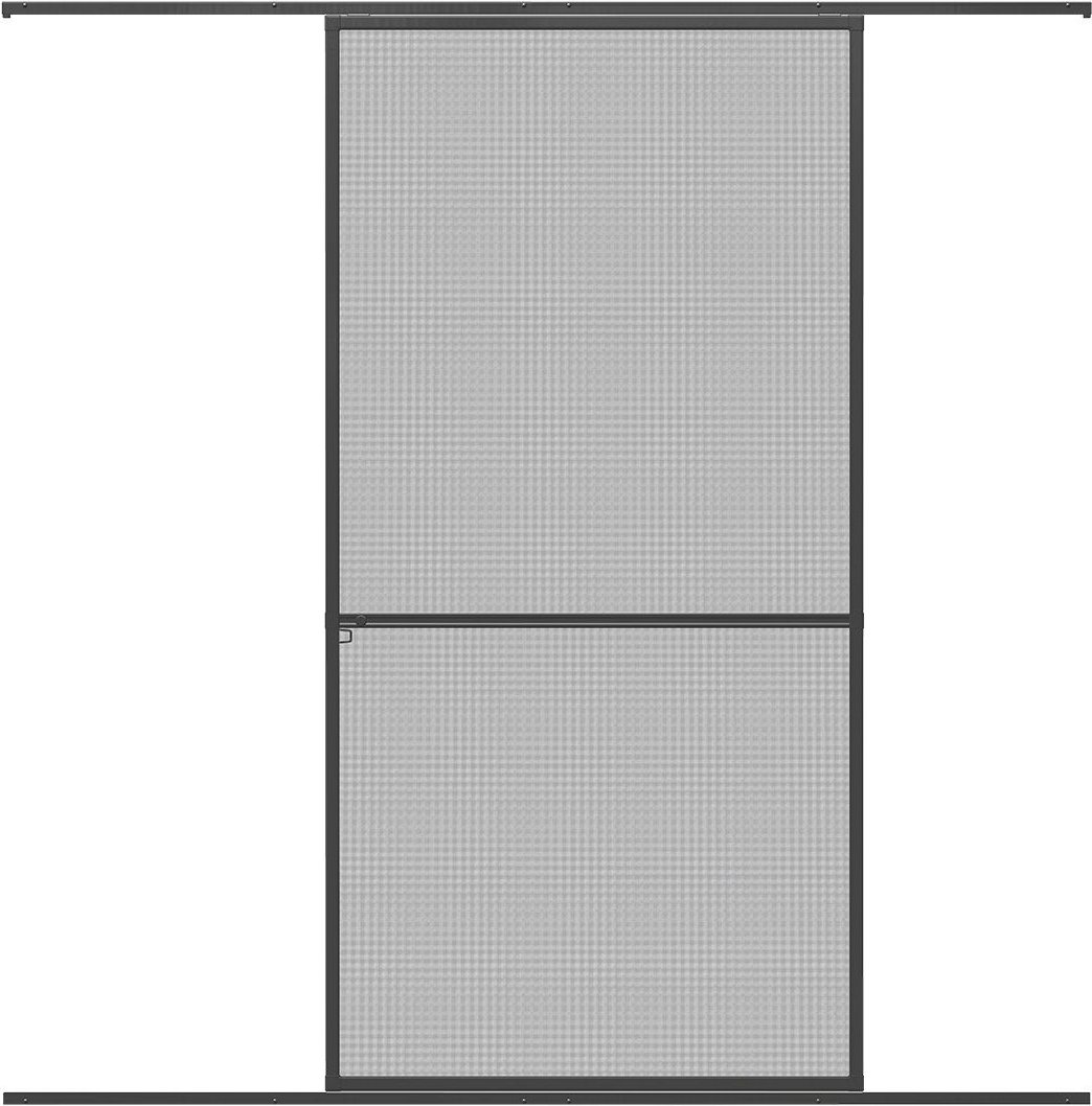 wip Insektenschutz Schiebetüre 120 x 240 cm (Anthrazit)