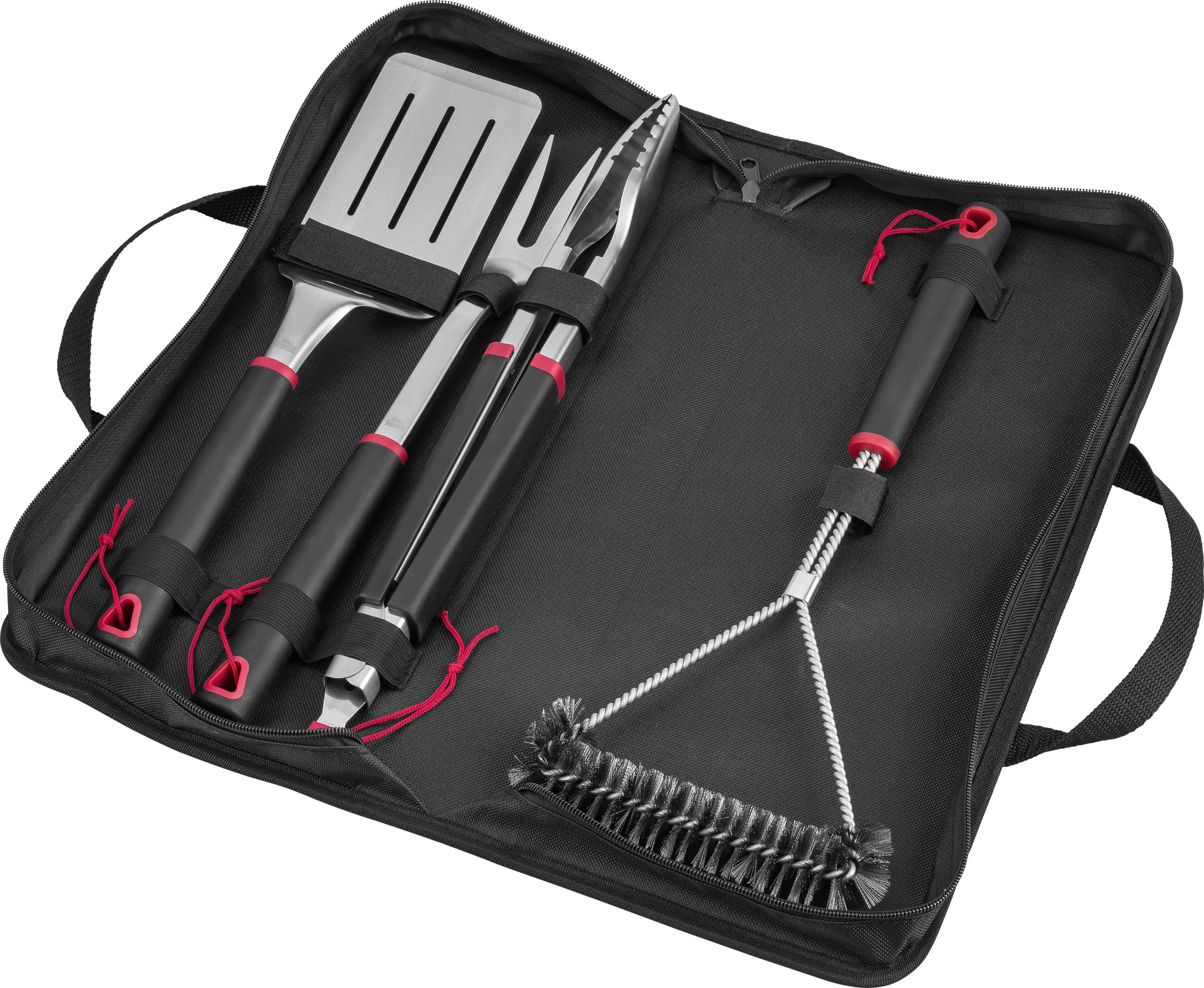 GRILLMEISTER Aufbewahrungstasche 5 tlg. (Grillbesteck)