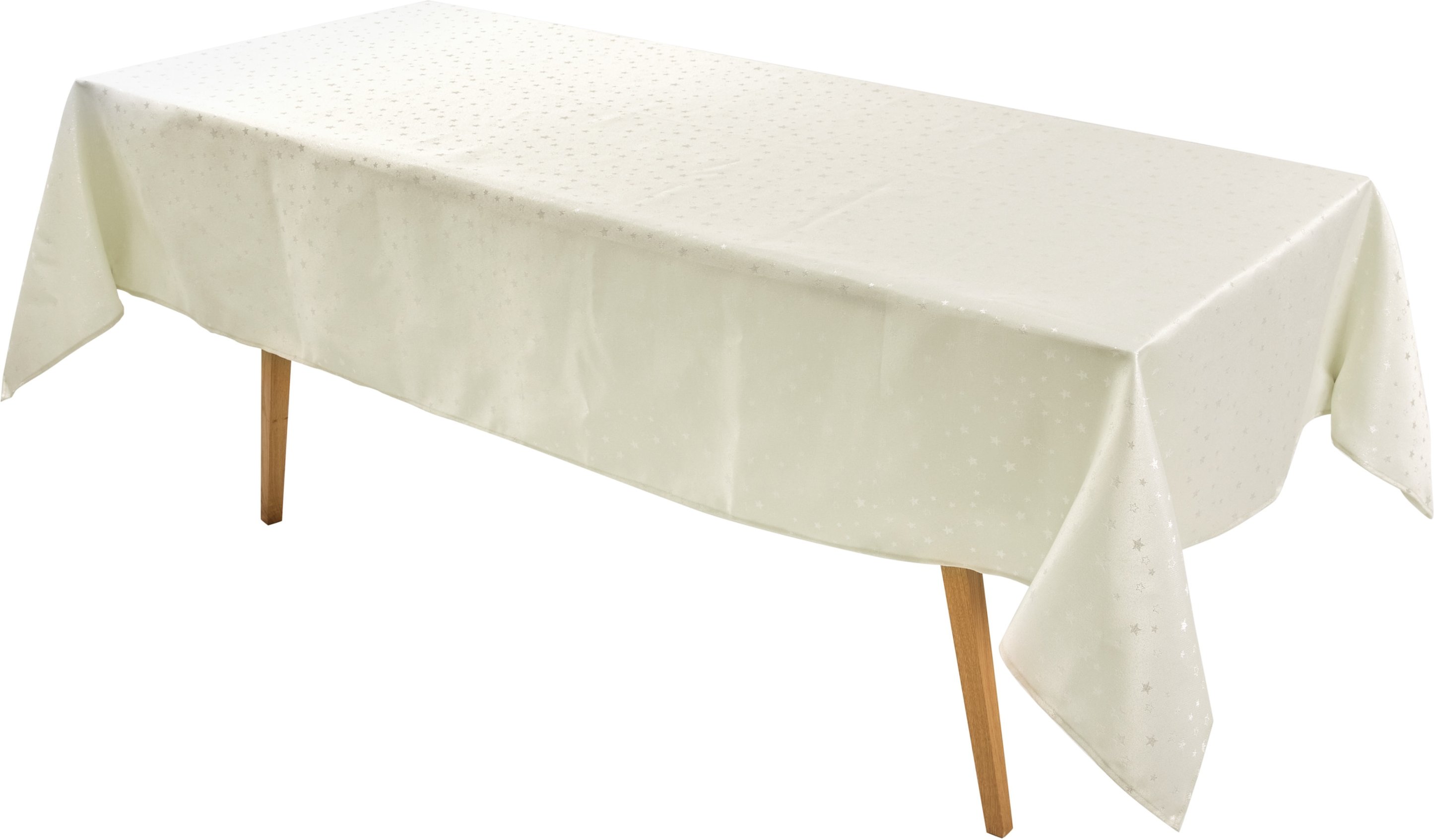 LIVARNO® Tischdecke Weihnachten 140x240cm (Weiß)