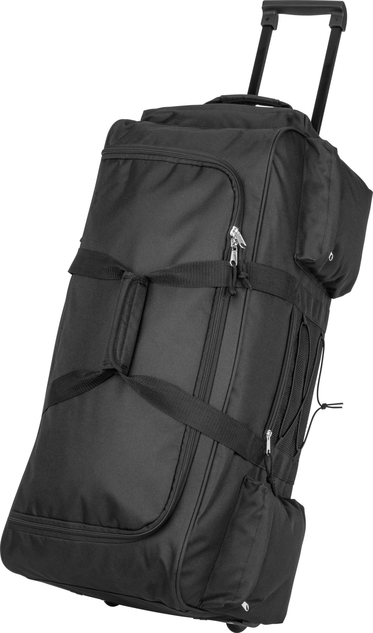 TOPMOVE® Reisetasche auf Rollen (Schwarz)""