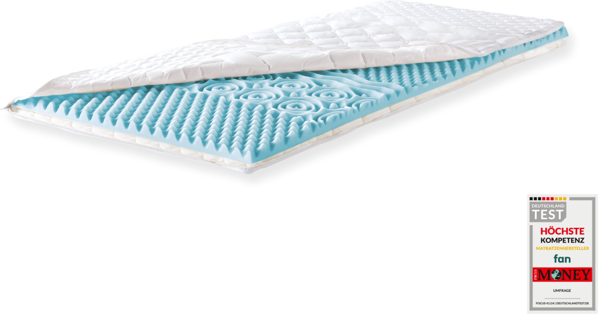 f.a.n. Medisan Matratzen-Topper Softly Komfort (160 x 200 cm)