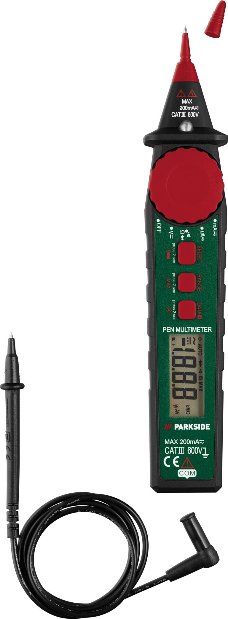 PARKSIDE® Zangen-Multimeter PZM 2 B4 / Stift-Multimeter PSM 2 B4 (Stift-Multimeter)