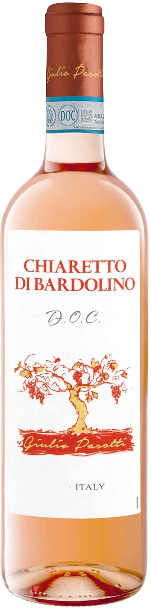 Giulio Pasotti Chiaretto di Bardolino DOC trocken, Roséwein 2024 - Mindestbestellmenge 6