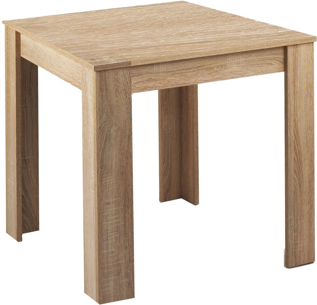 byLIVING Esstisch Nepal (Sonoma Eiche, 80x80cm)