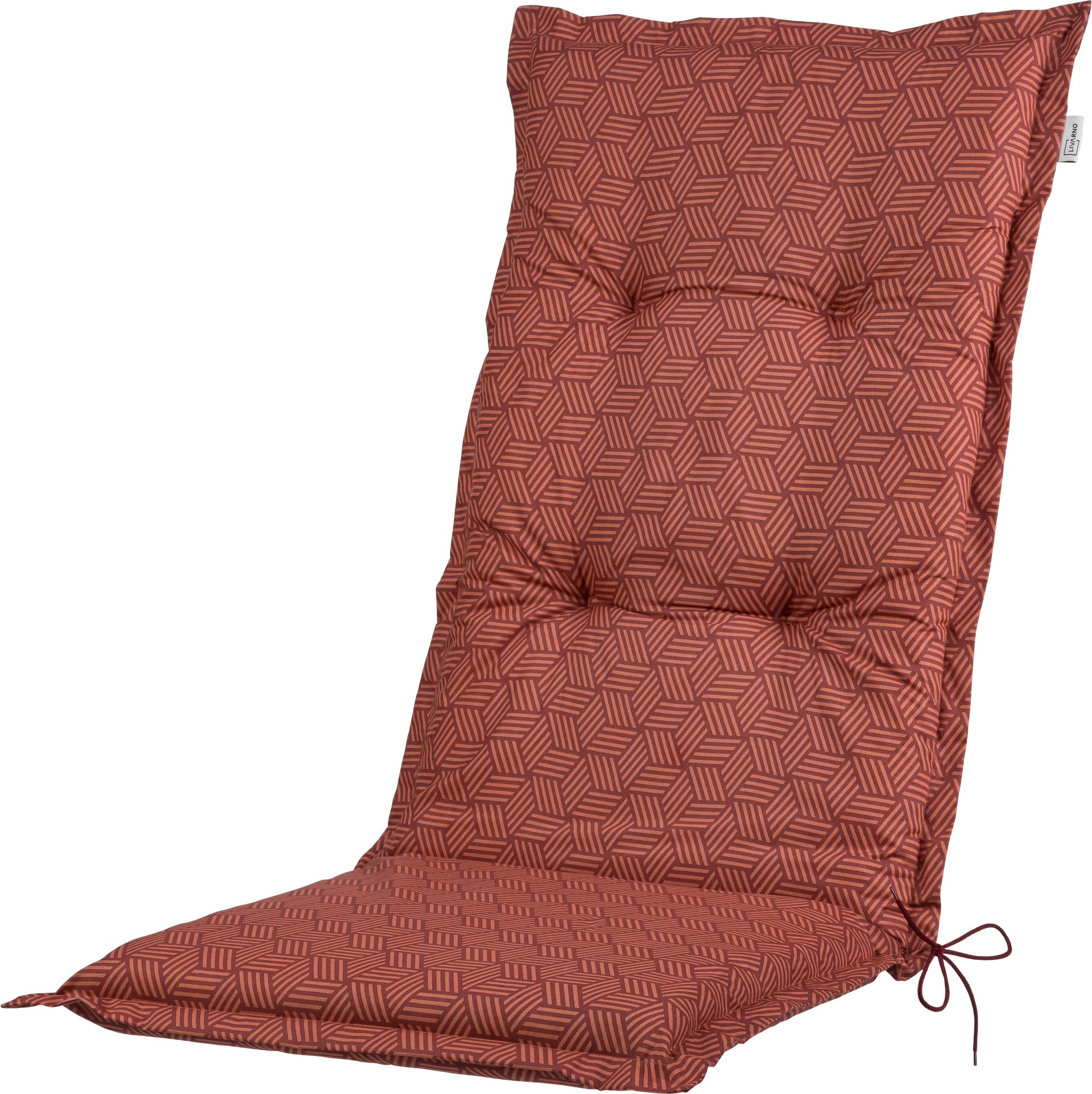 LIVARNO® Polsterauflage Valencia/Miami Hochlehner (Grafik/terra)