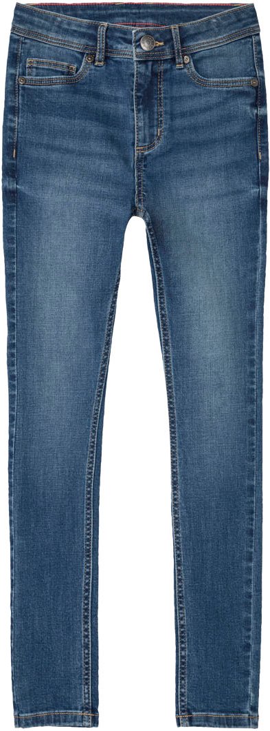 Thumbnail - pepperts!® Kinder Mädchen Jeans Super Skinny (Blau, 164)