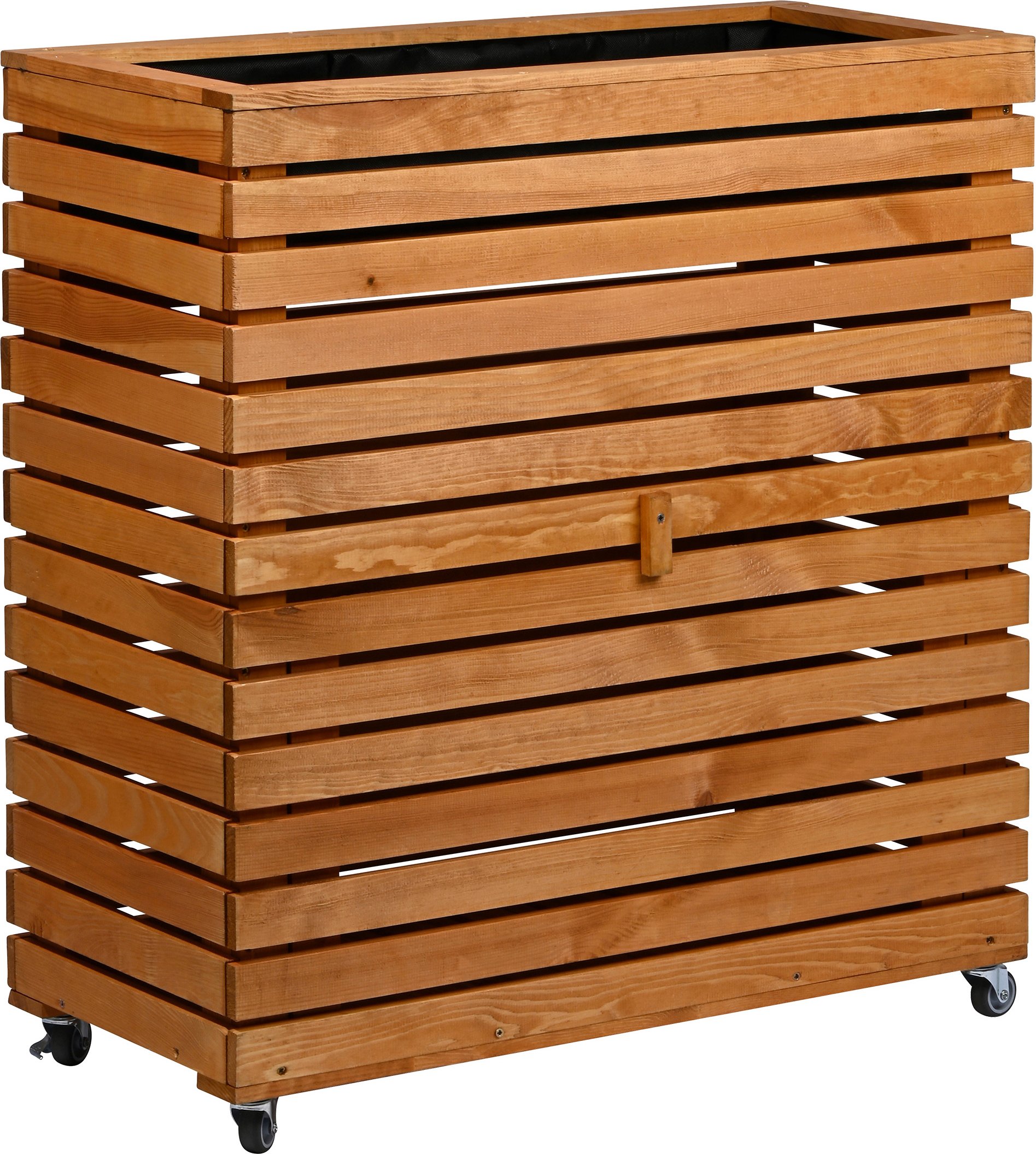 dobar Hochbeet »Rolla«, aus Kiefernholz, mit Staufach (Braun, Gr. L)