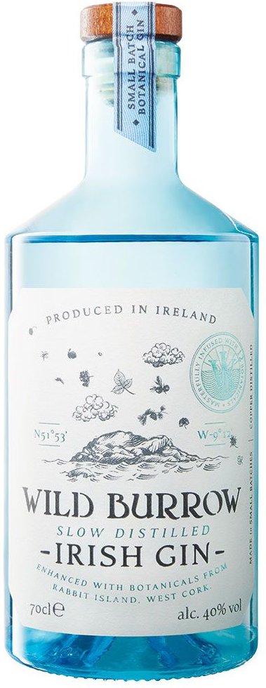 Wild Burrow Slow Distilled Irish Gin 40% Vol