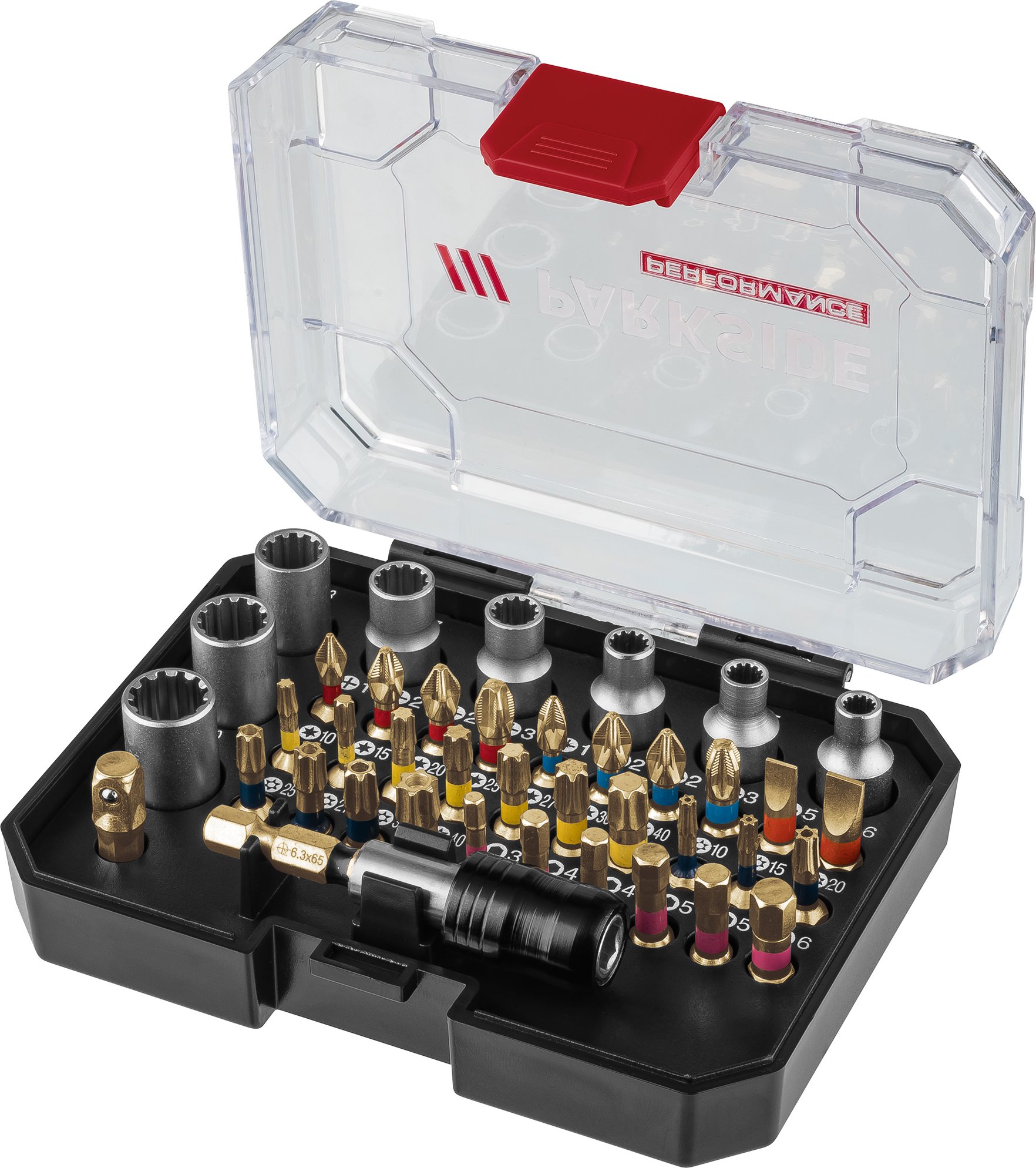 PARKSIDE PERFORMANCE® Bit-Set Torsion Performance PBSP 2 D4 (40 tlg. Set)