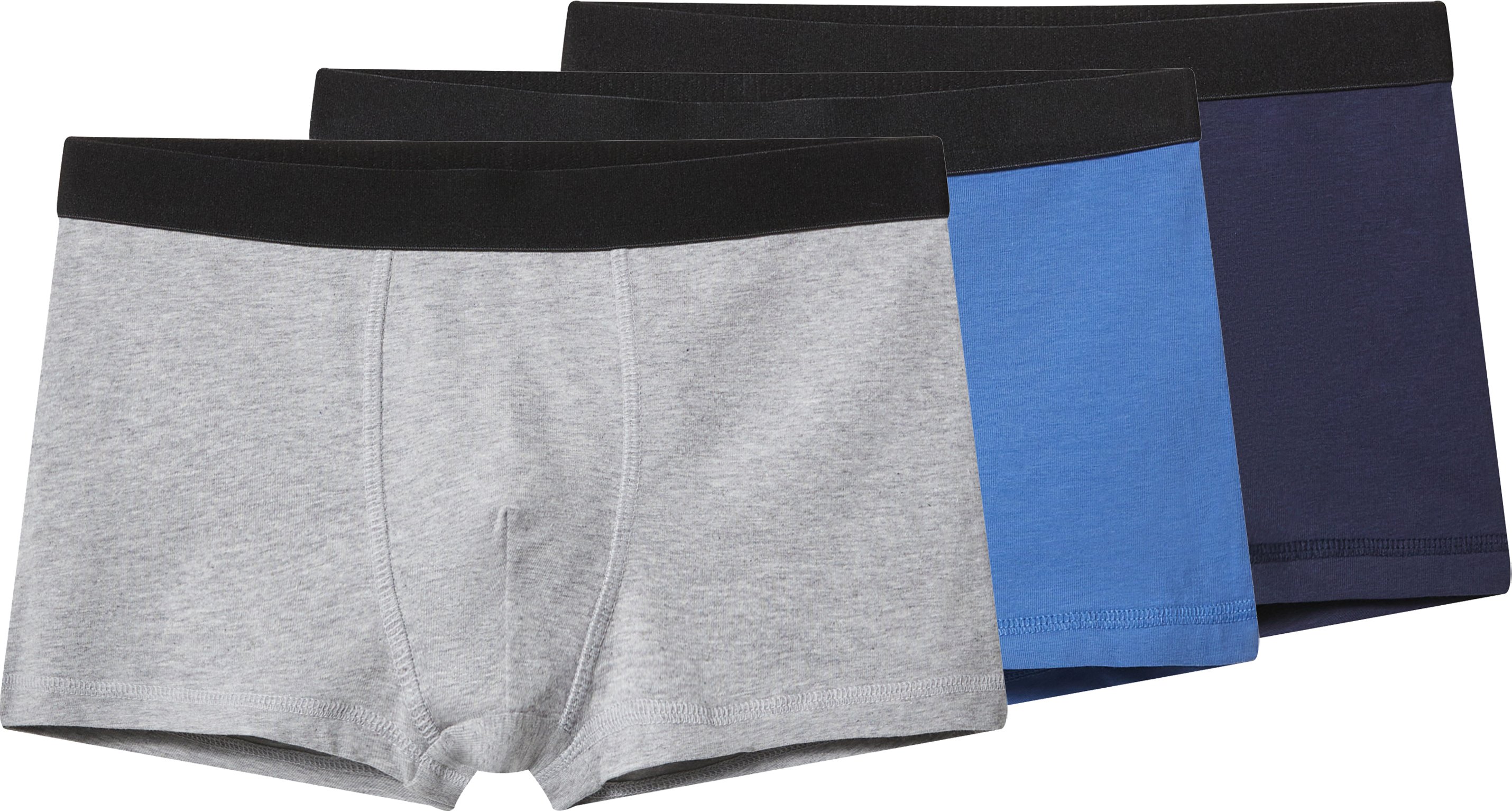 esmara® Kinder Jungen Boxer 3er (navy/blau/grau, 158/164)