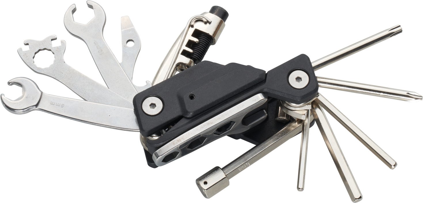 CRIVIT mit Manometer (Fahrrad Multifunktionstool)