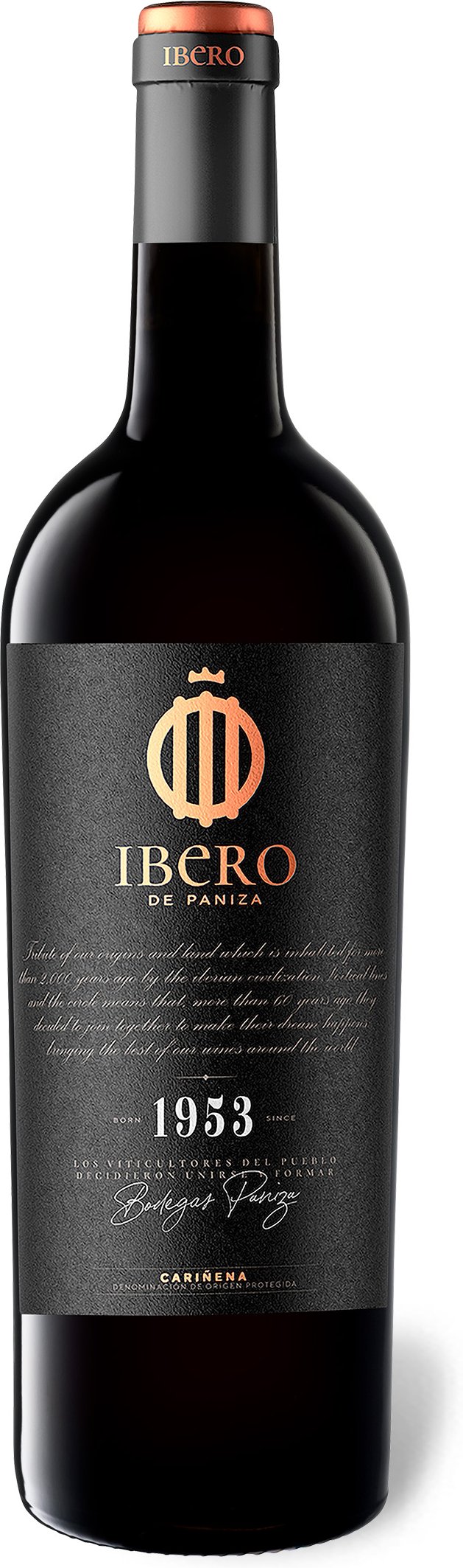Ibero de Paniza Cariñena DOP trocken, Rotwein 2019