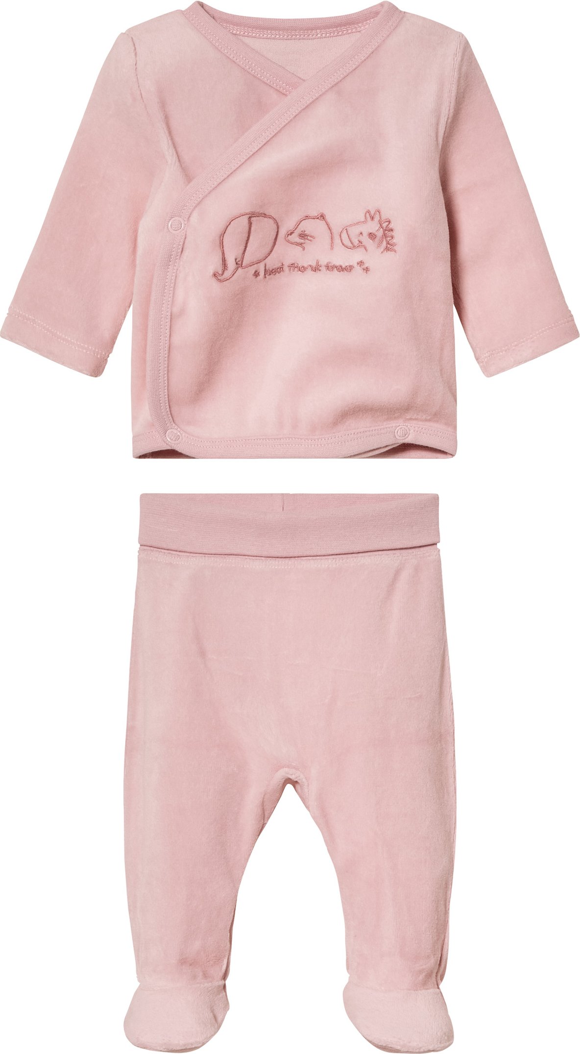 lupilu® Baby Set Nicki 2tlg. (Rosa, 74/80)