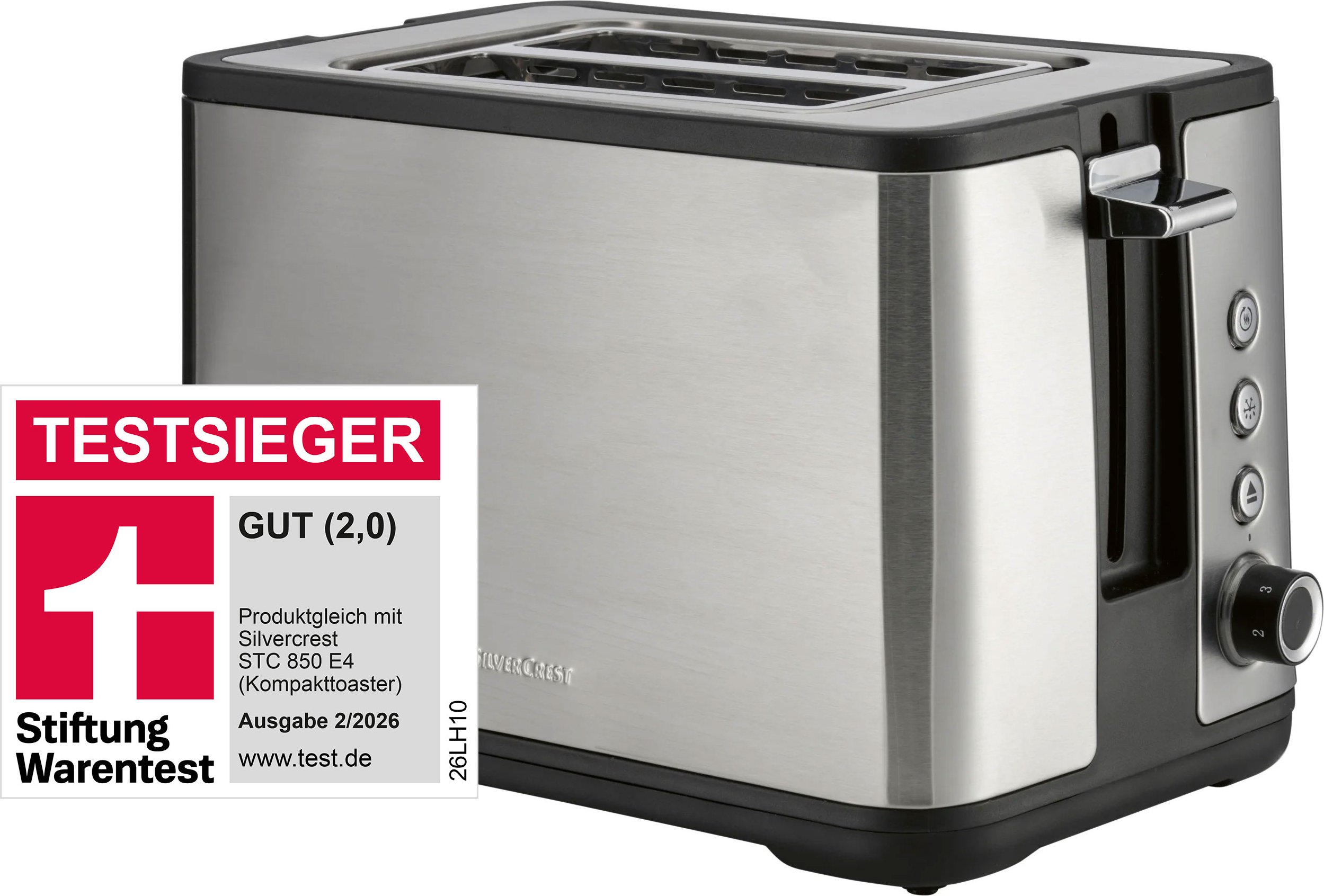 SILVERCREST® Doppelschlitz-Toaster »STE 850 F1«