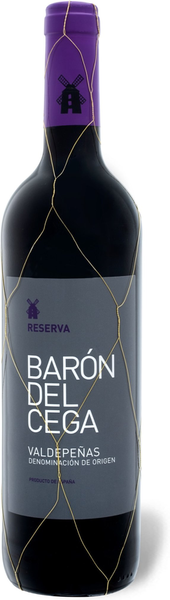 Thumbnail - Barón del Cega Valdepenas DO Reserva trocken, Rotwein 2019