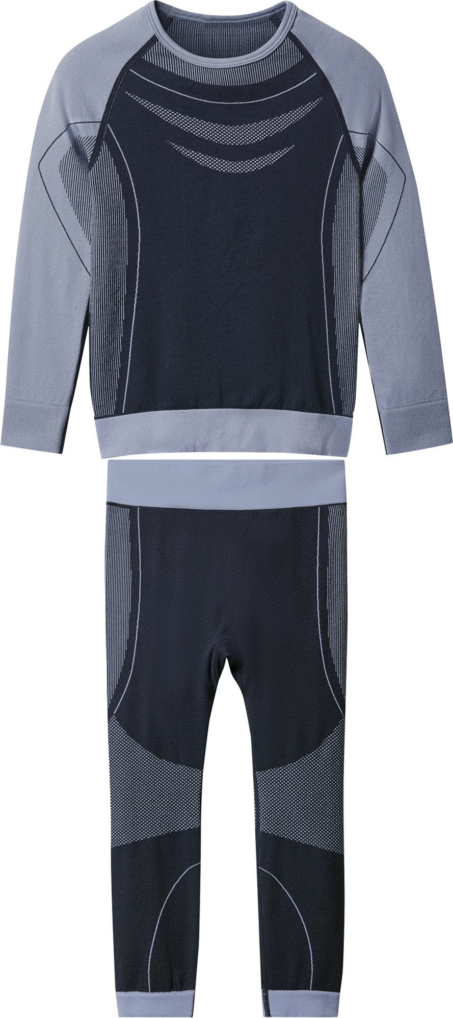 lupilu® Kinder Seamless-Funktionsunterwäsche, 2-teilig (Navy, 110/116)