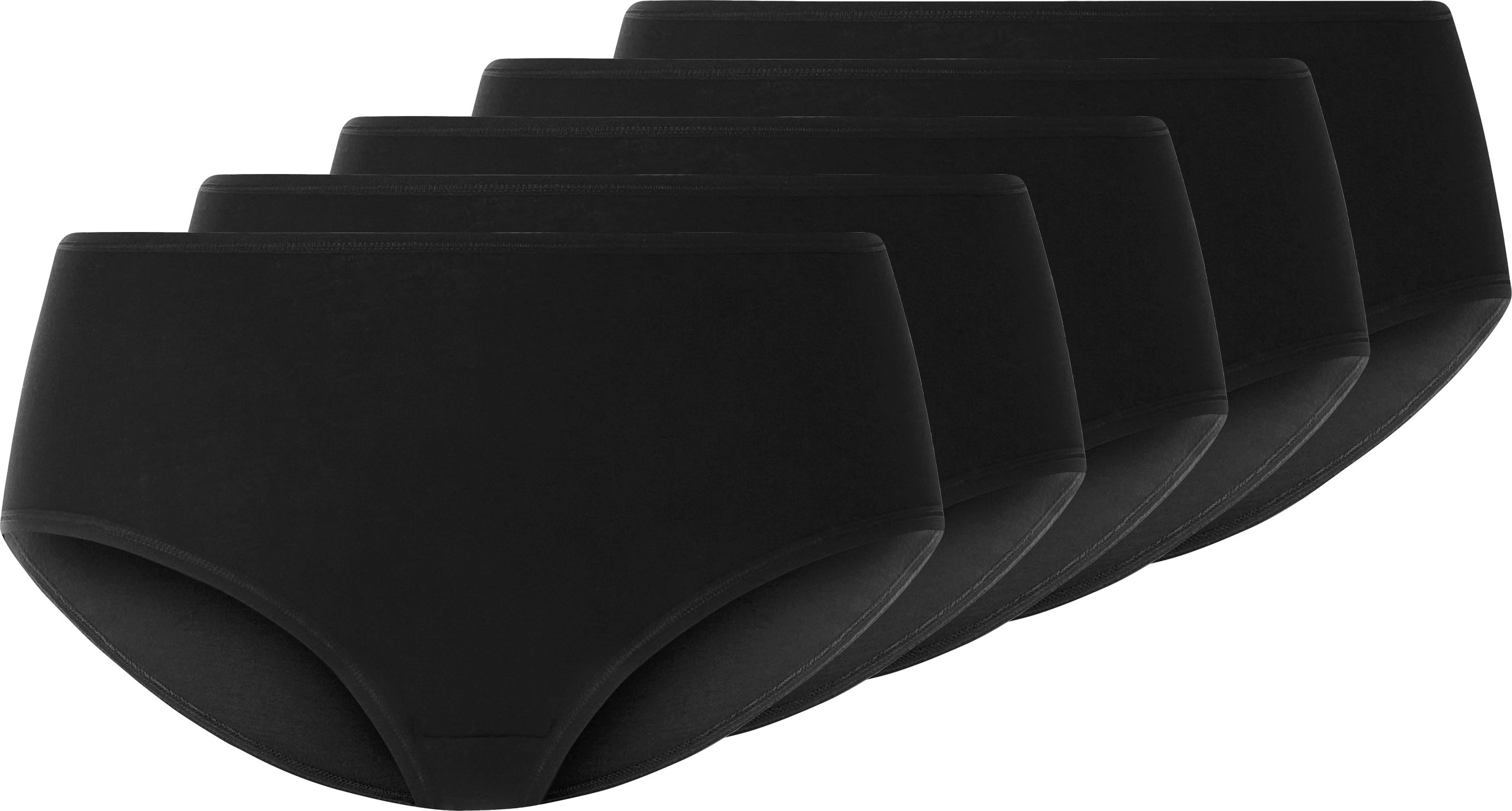 Thumbnail - esmara® Damem Slip, 5 Stück (Schwarz, S(36/38))