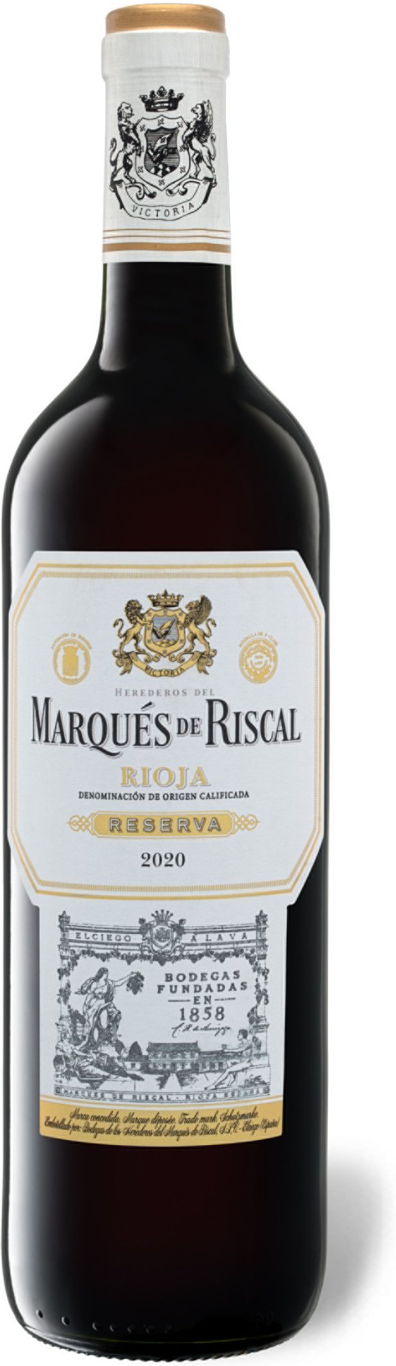 Marques de Riscal Marqués de Riscal Reserva Rioja DOCa trocken, Rotwein 2020