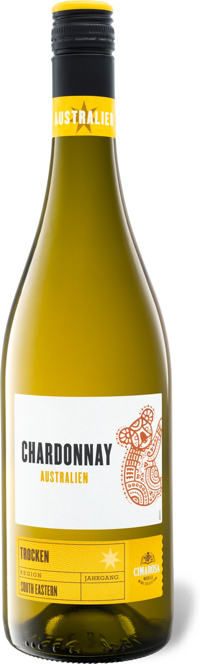CIMAROSA Chardonnay South Eastern Australia trocken, Weißwein 2024 - Mindestbestellmenge 6