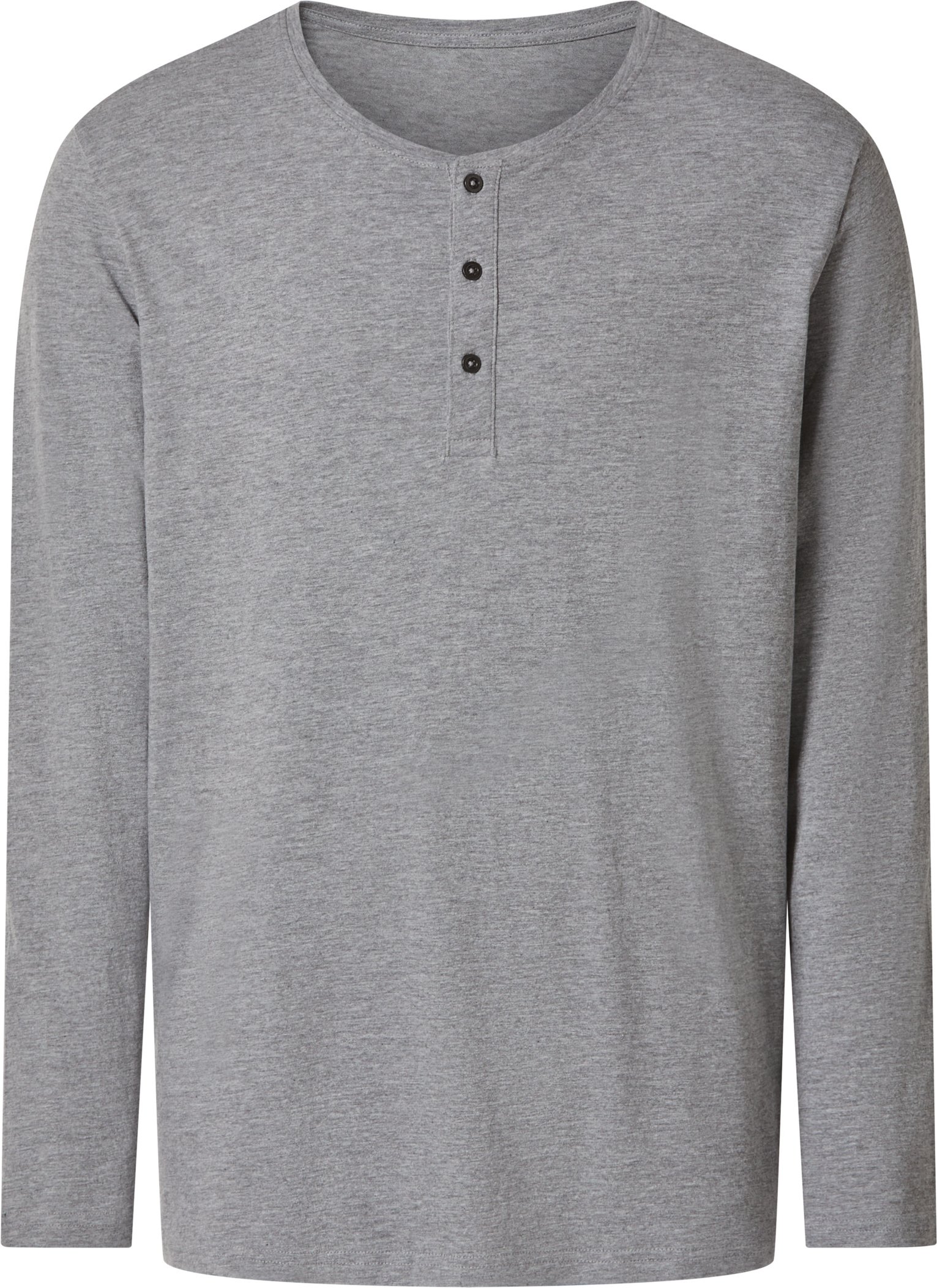 esmara Men Herren Langarmshirt (Grau, L (52/54))