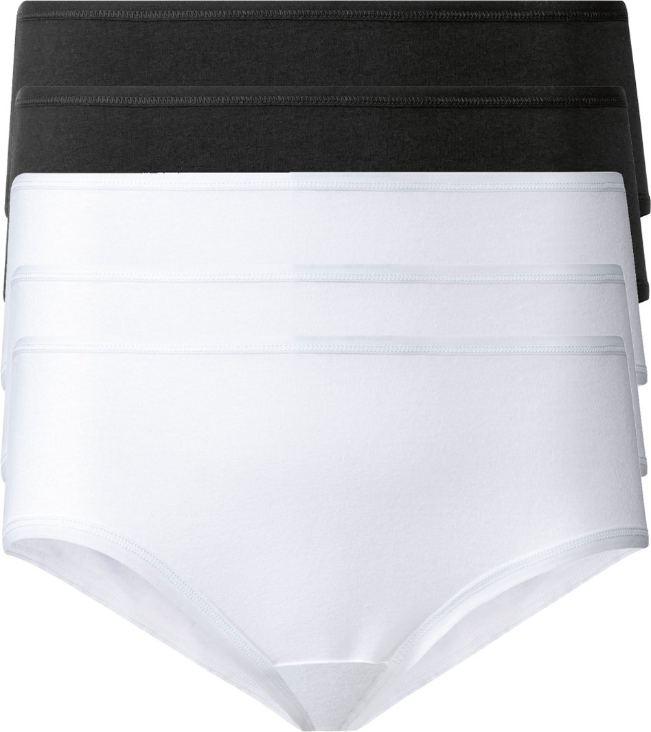Thumbnail - esmara® Damen Hipster, 5 Stück (Schwarz/weiß, M(40/42))
